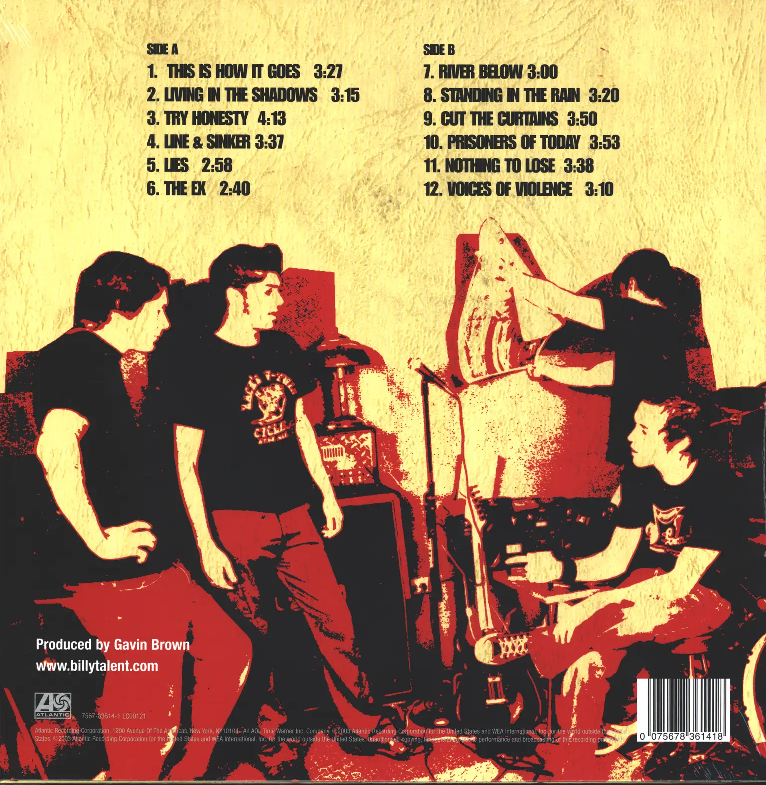 Billy Talent: Billy Talent, 1×LP (Vinyl)