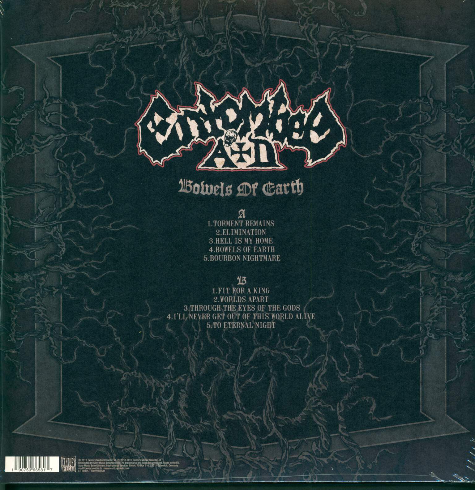 Entombed A.D.: Bowels Of Earth, 1×CD, 1×LP (Vinyl)
