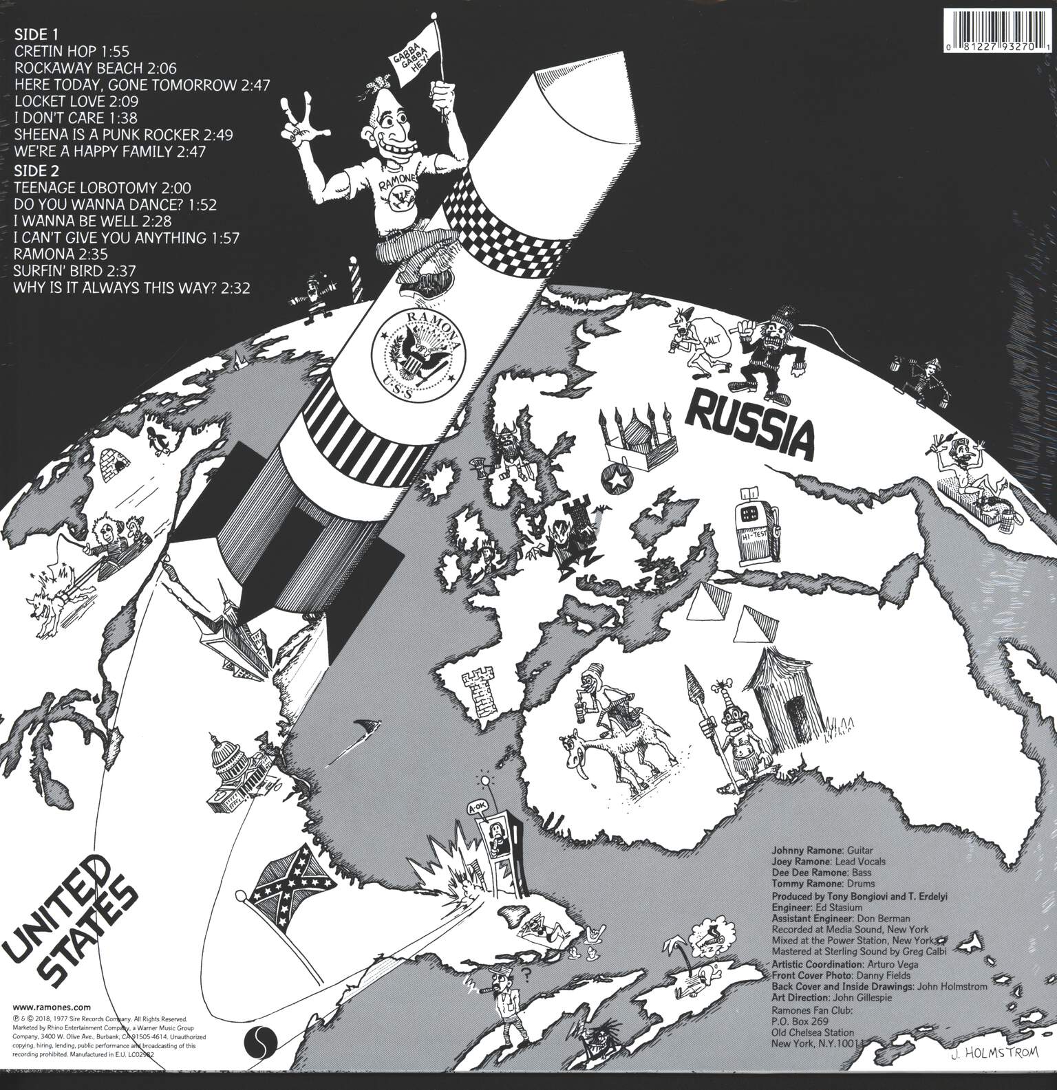 Ramones: Rocket To Russia, 1×LP (Vinyl)