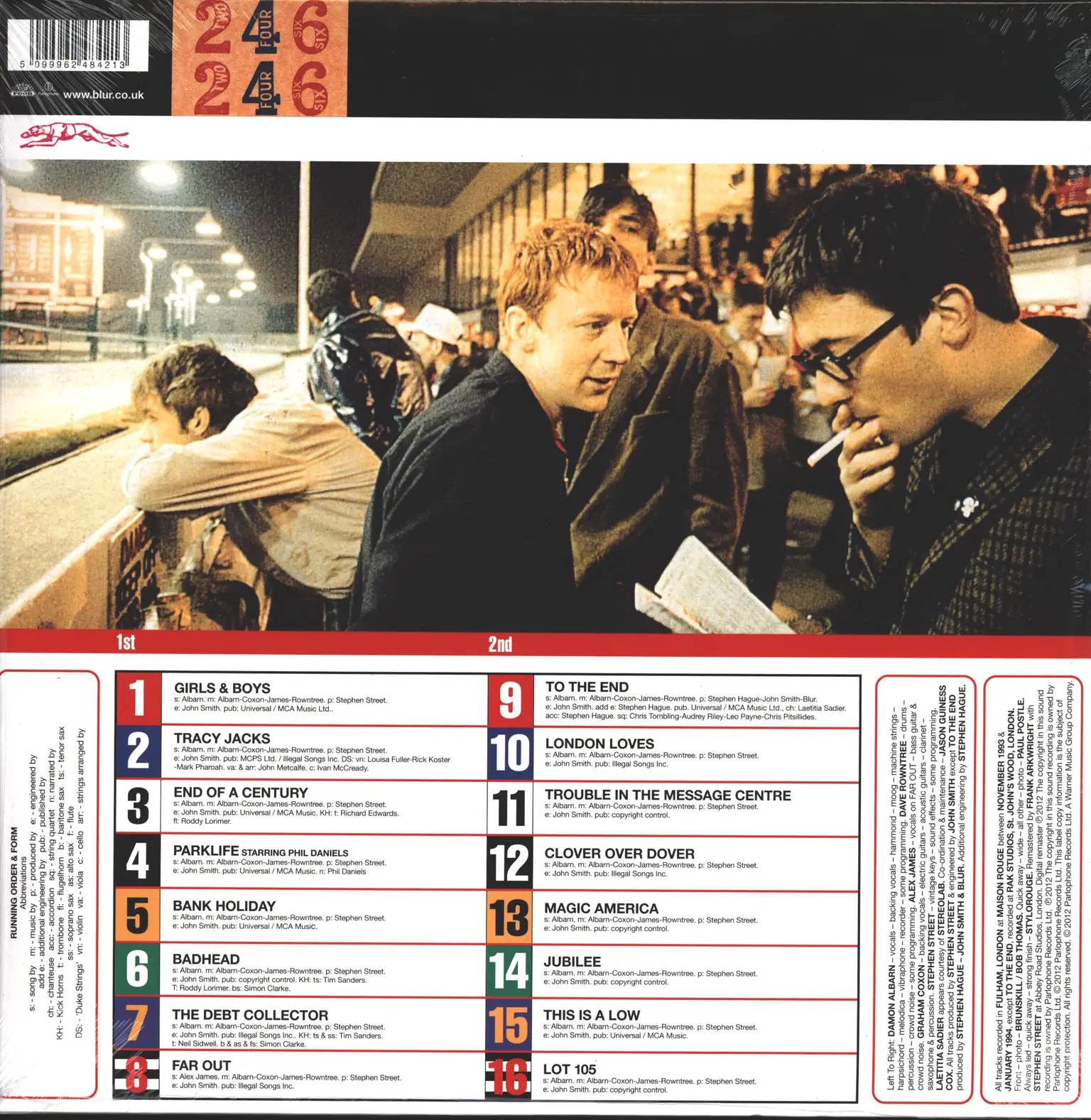 Blur: Parklife, 2×LP (Vinyl)