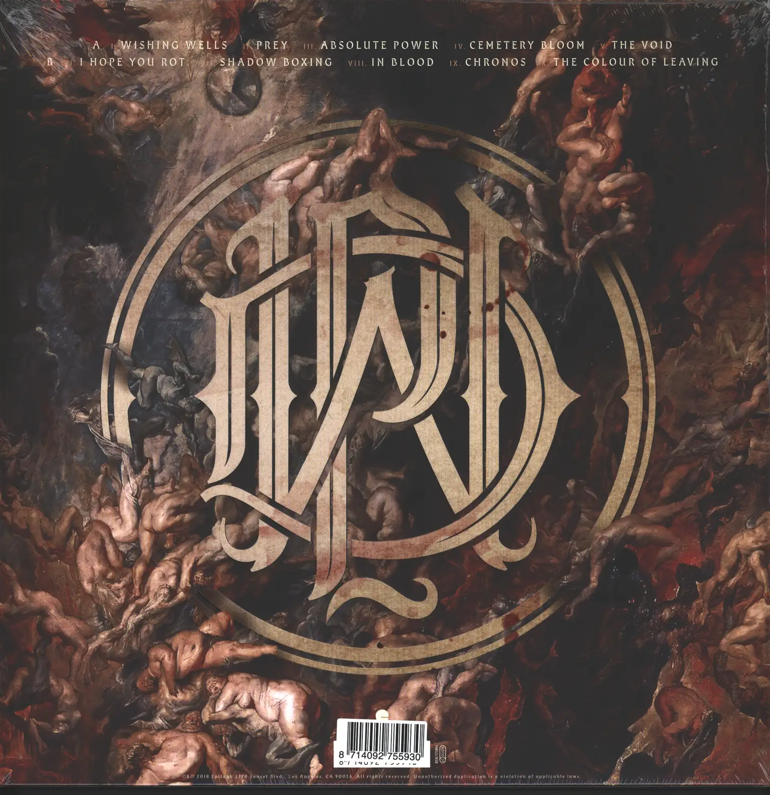 Parkway Drive: Reverence, 1×LP (Vinyl)