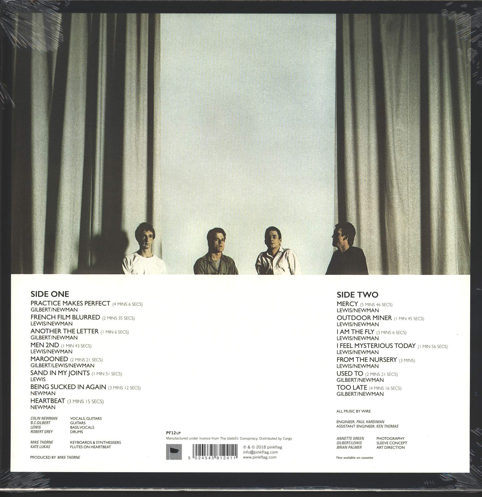Wire: Chairs Missing, 1×LP (Vinyl)