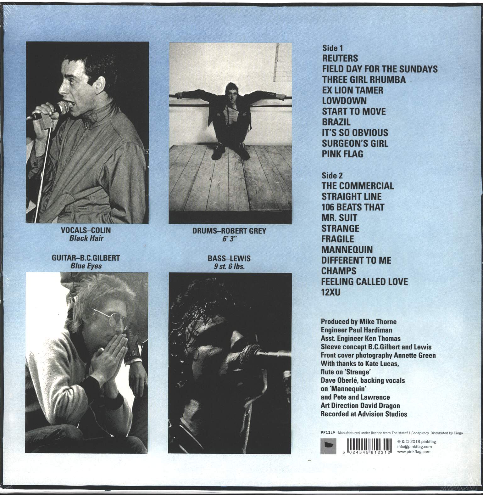 Wire: Pink Flag, 1×LP (Vinyl)