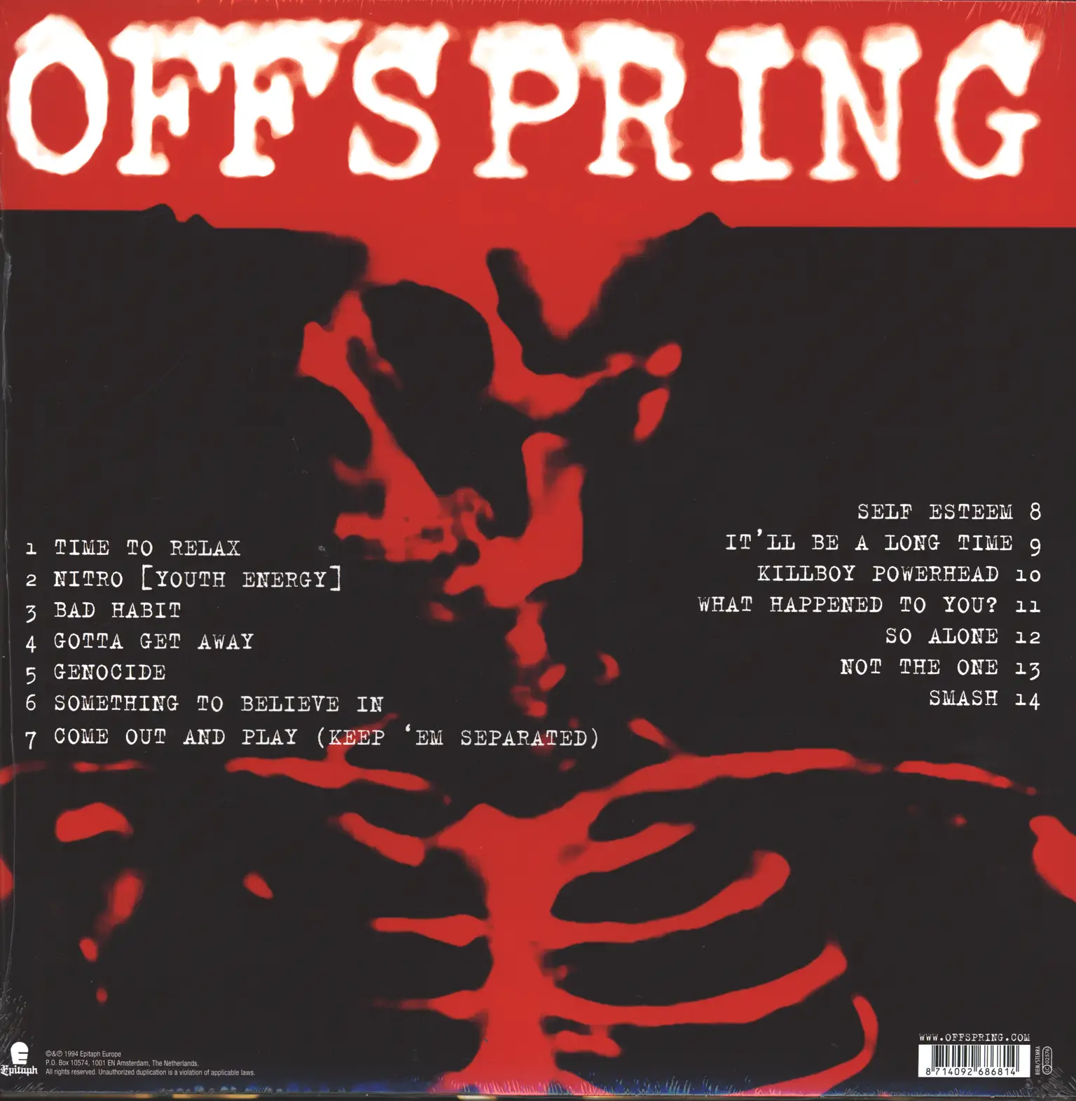 The Offspring: Smash, 1×LP (Vinyl)