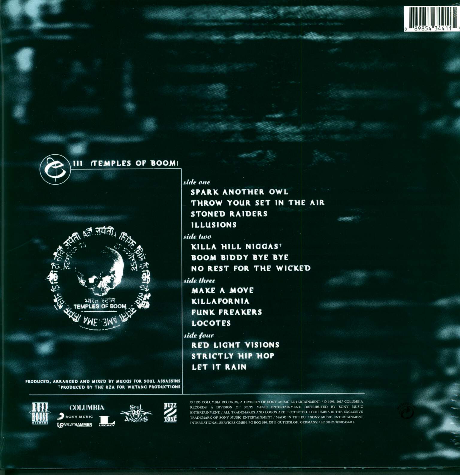 Cypress Hill: III - Temples Of Boom, 2×LP (Vinyl)