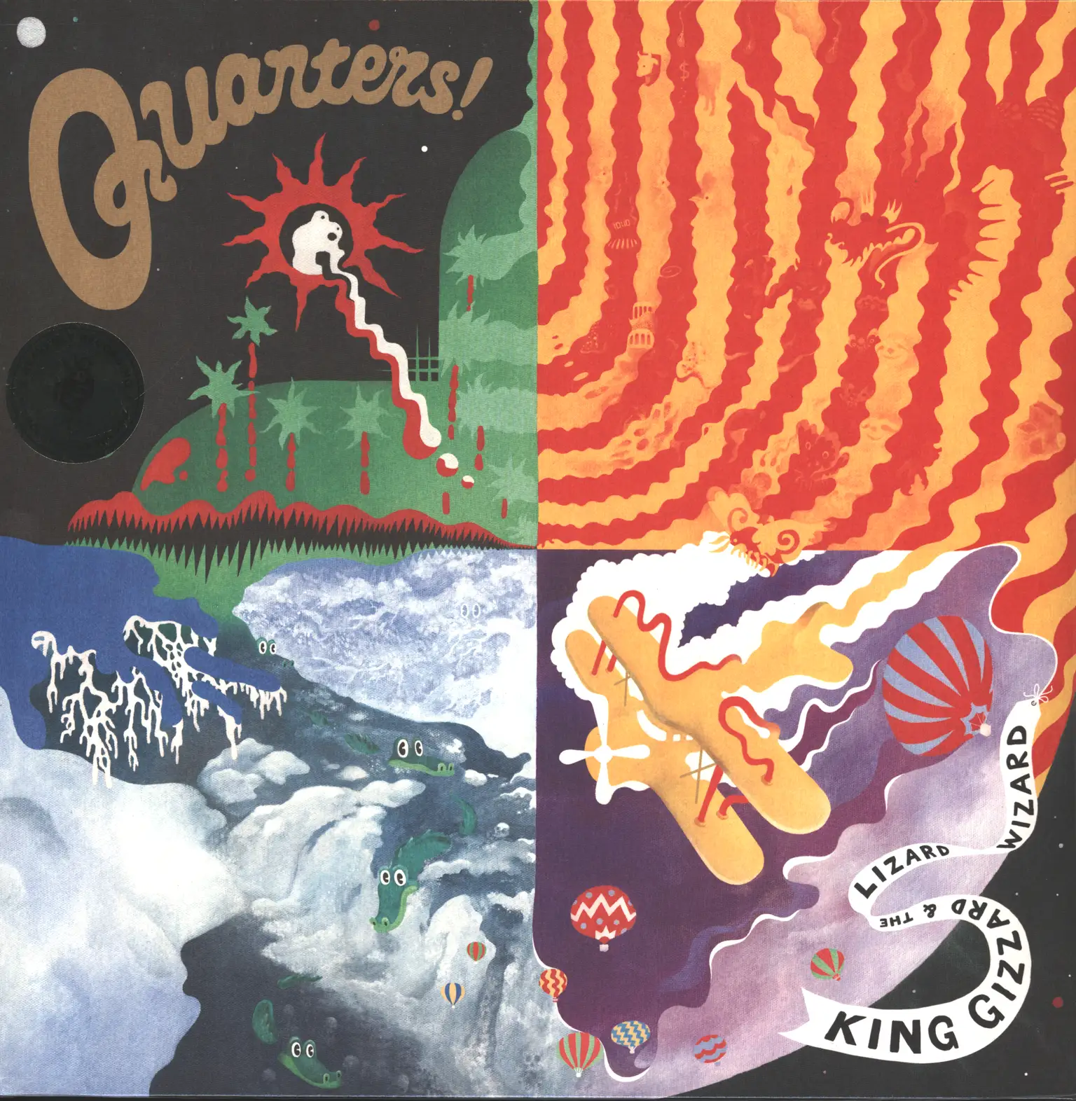 King Gizzard And The Lizard Wizard: Quarters!, 1×LP (Vinyl)