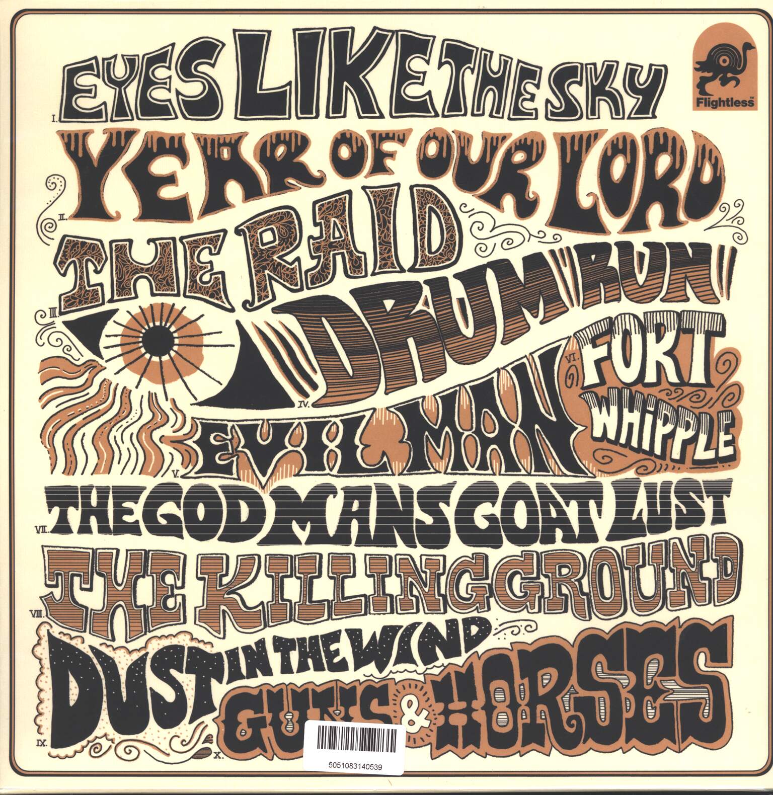 King Gizzard And The Lizard Wizard: Eyes Like The Sky, 1×LP (Vinyl)