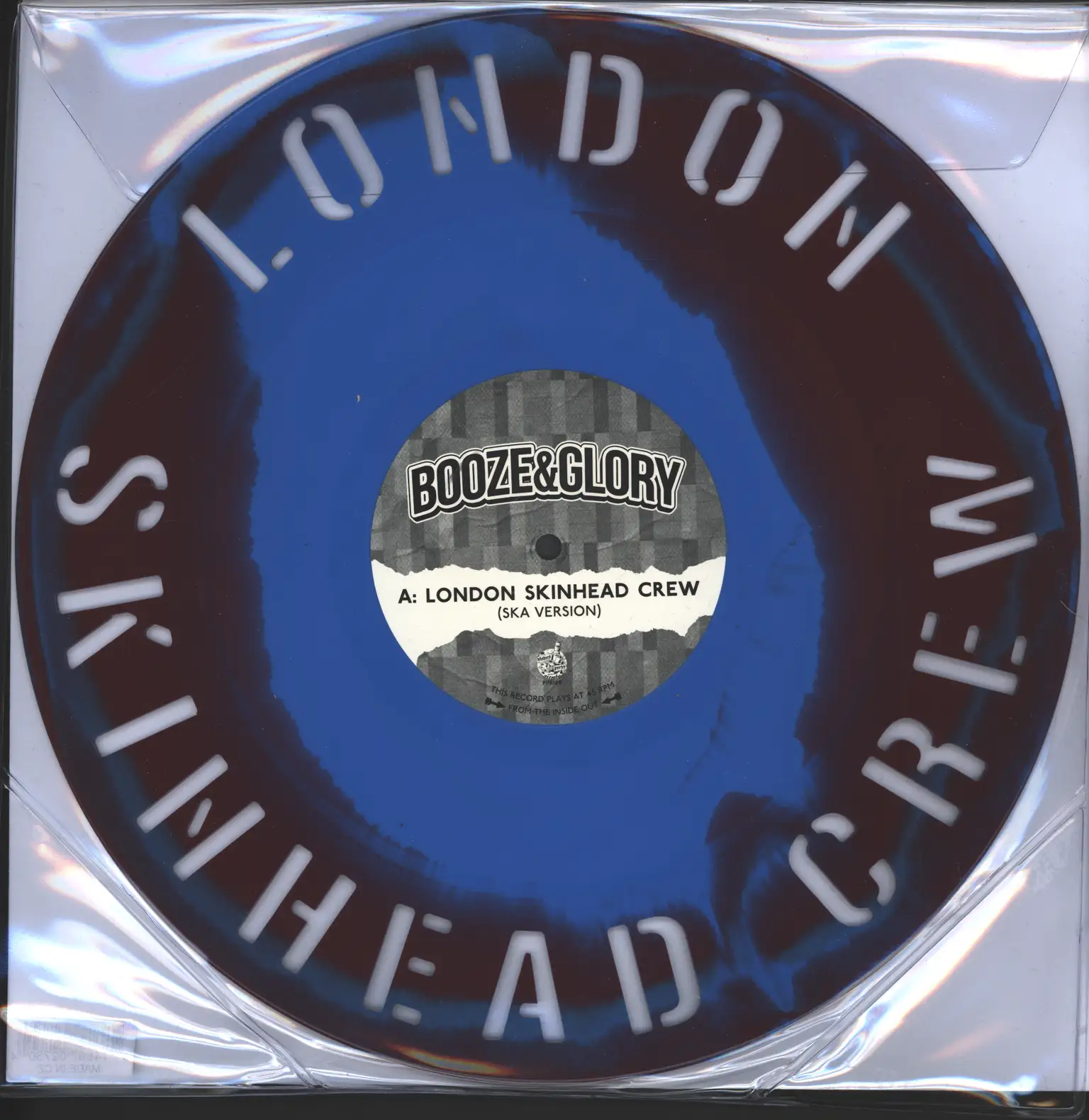 Booze & Glory: London Skinhead Crew, 1×7" Single (Vinyl)
