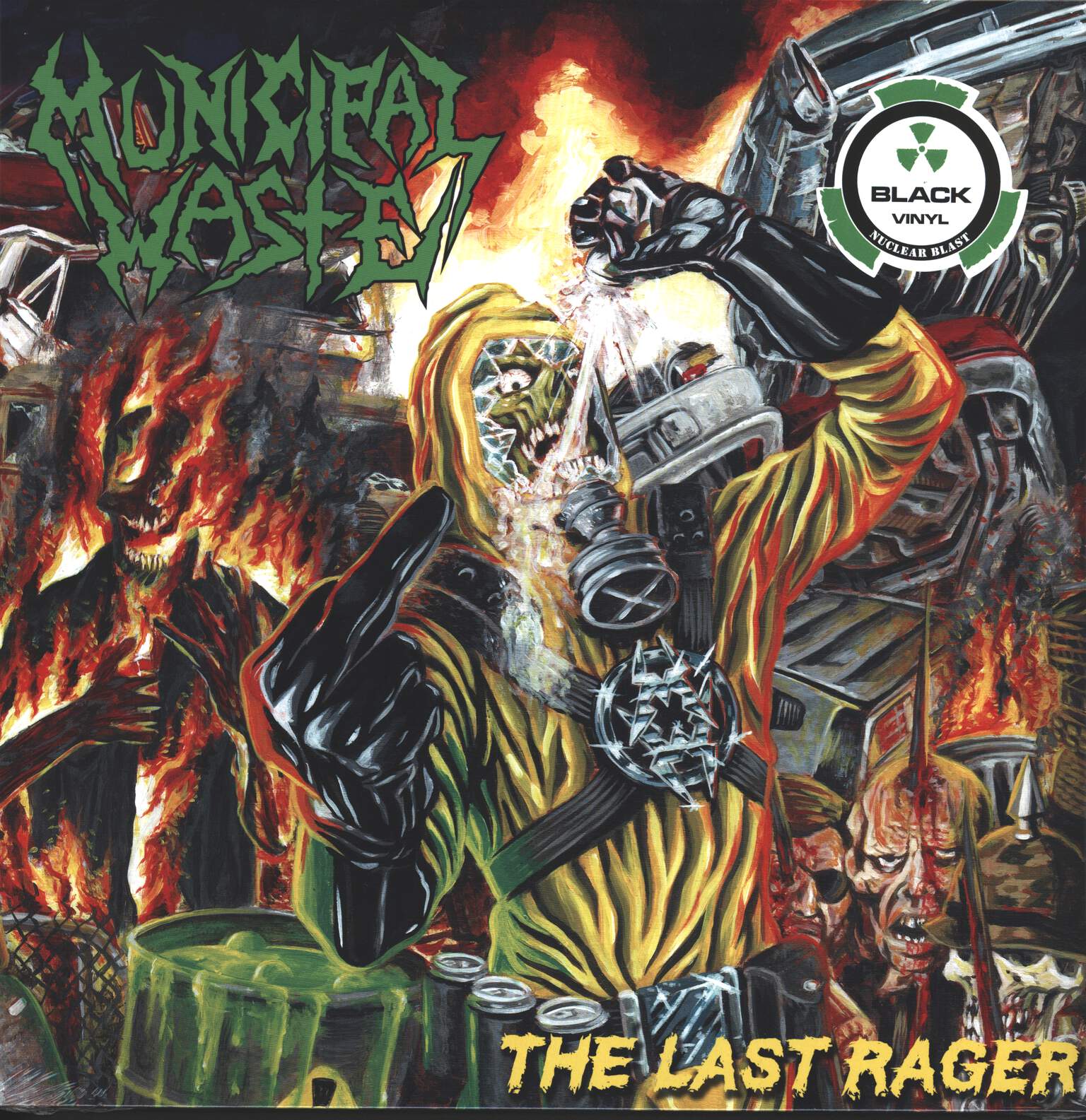 Municipal Waste: The Last Rager, 1×12" Maxi Single (Vinyl)