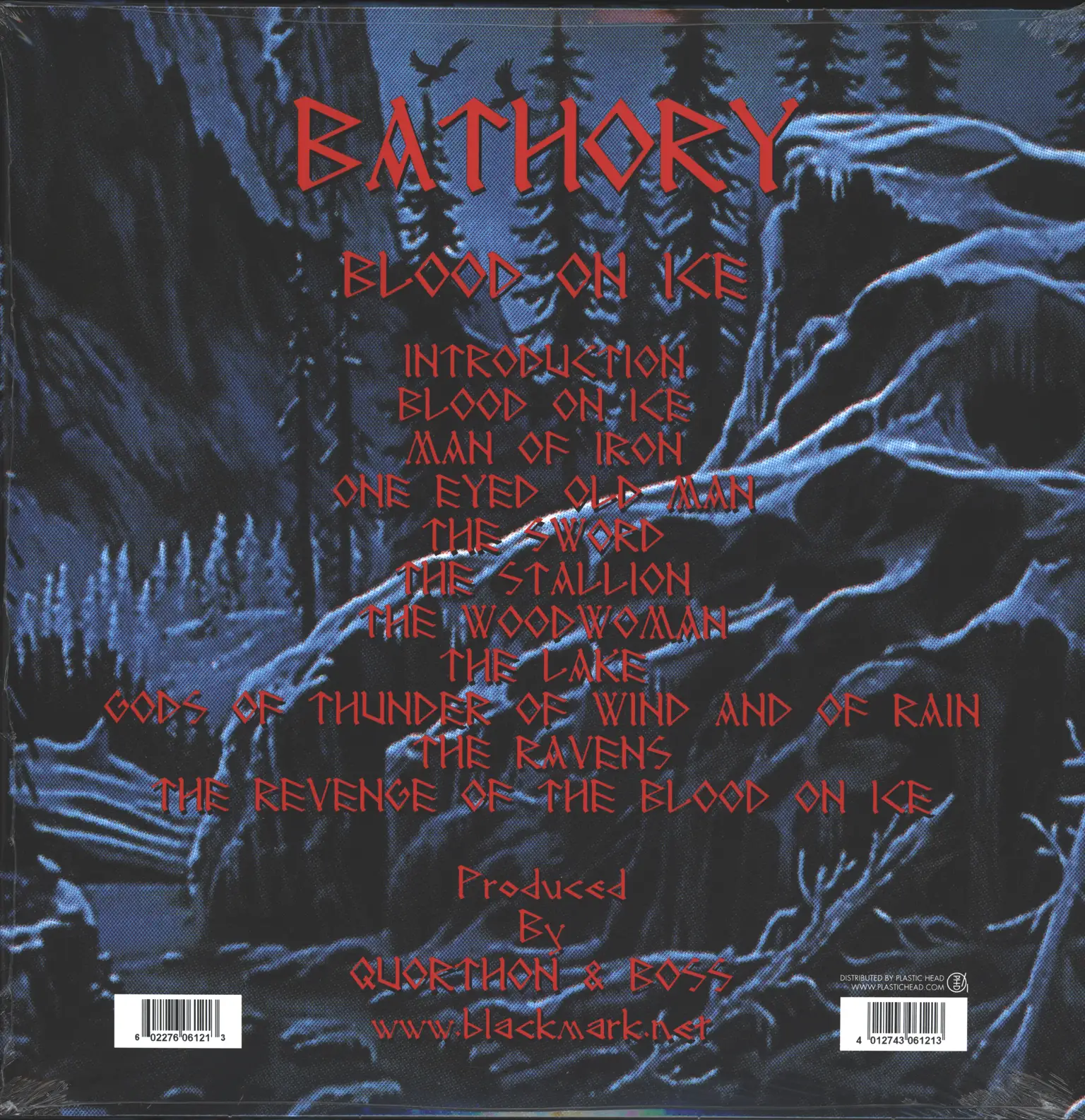 Bathory: Blood On Ice, 2×LP (Vinyl)