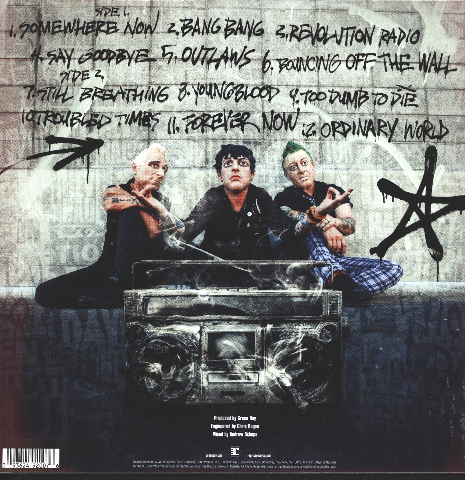 Green Day: Revolution Radio, 1×LP (Vinyl)