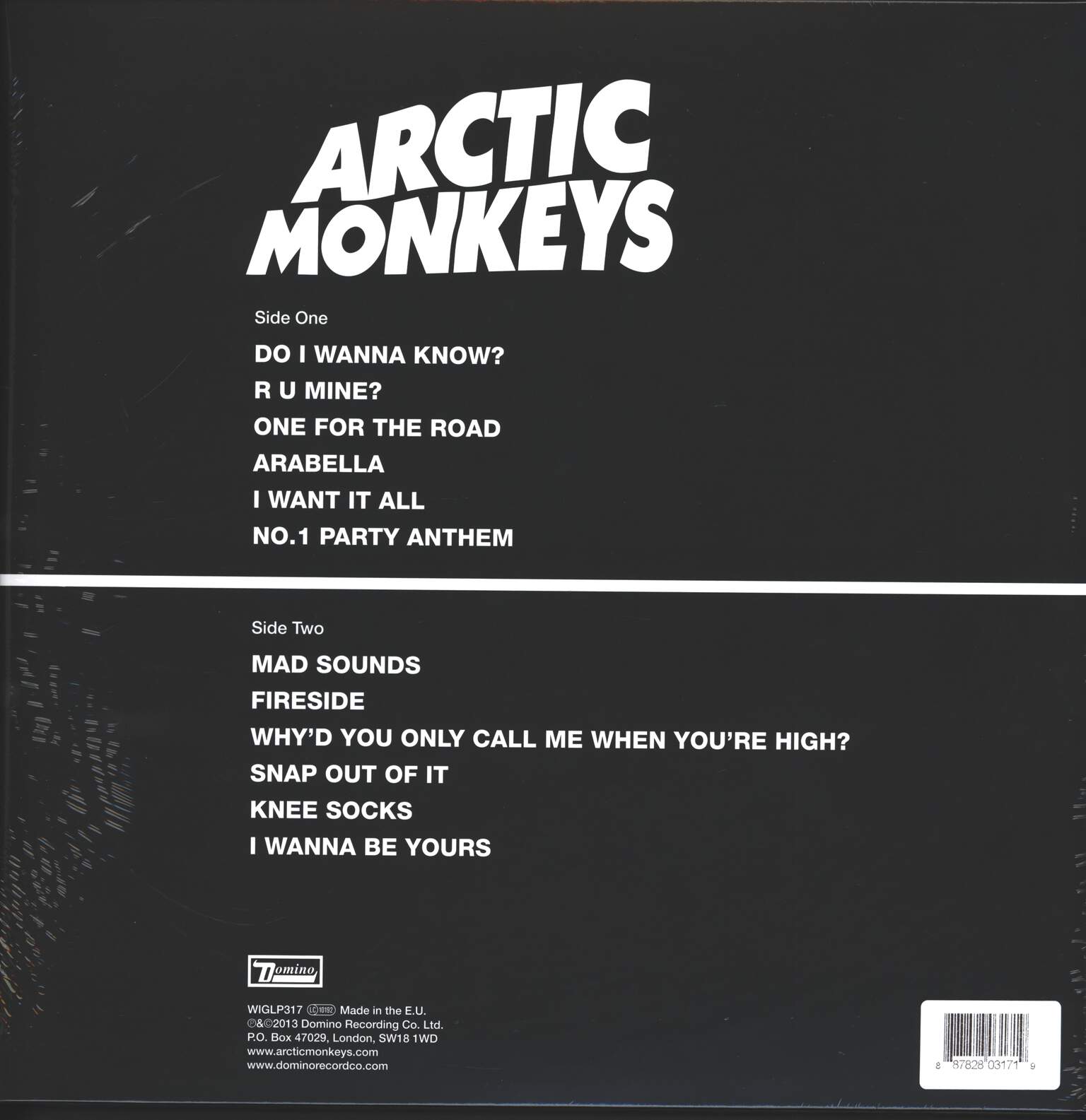Arctic Monkeys: AM, 1×LP (Vinyl)