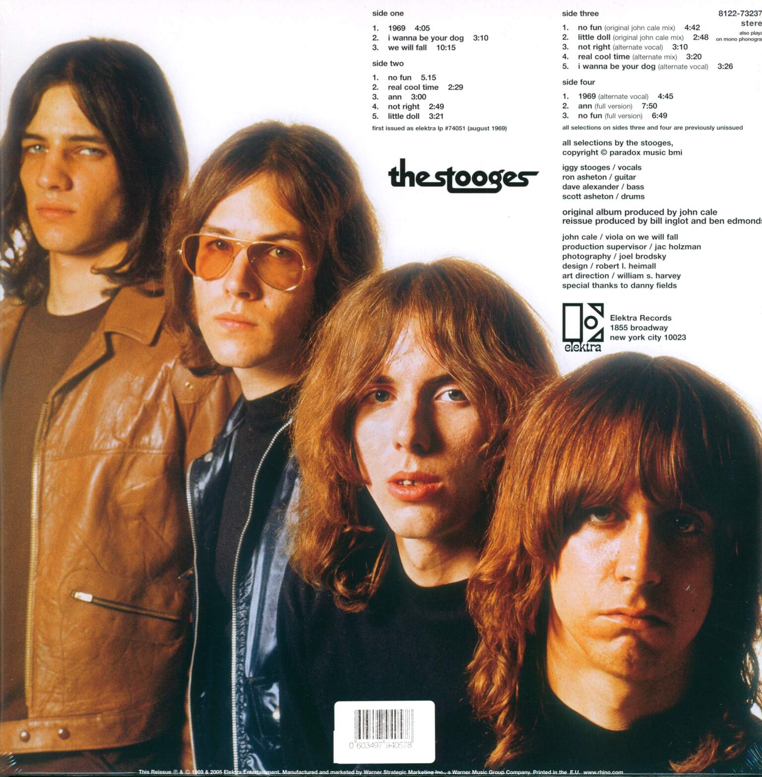 The Stooges: The Stooges, 2×LP (Vinyl)