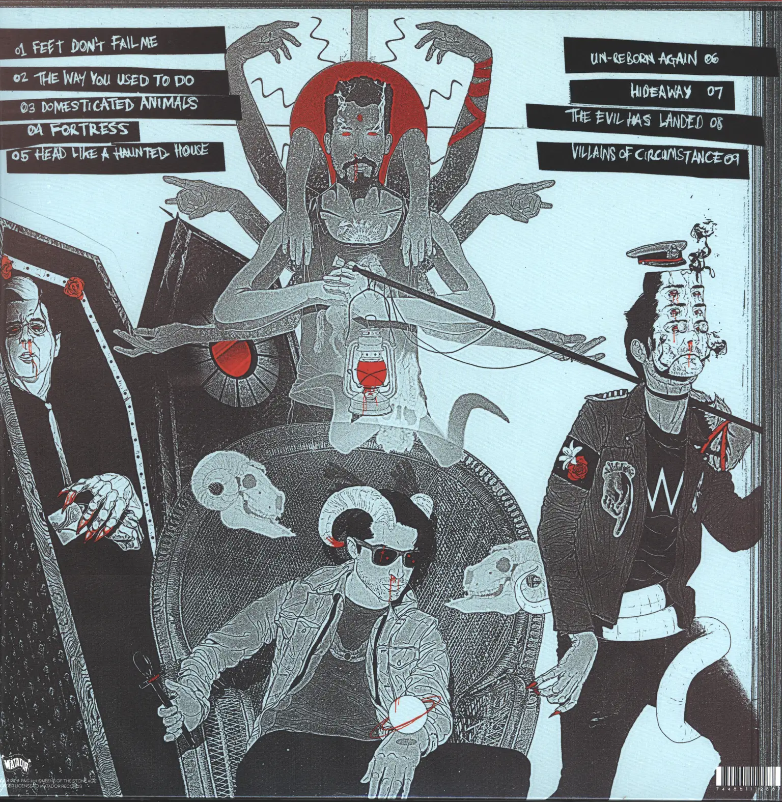 Queens Of the Stone Age: Villains, 1×LP (Vinyl), 1×LP (Vinyl)