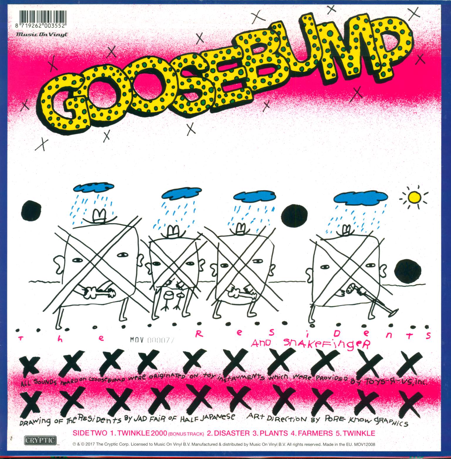 The Residents: Diskomo / Goosebump, 1×12" Maxi Single (Vinyl)