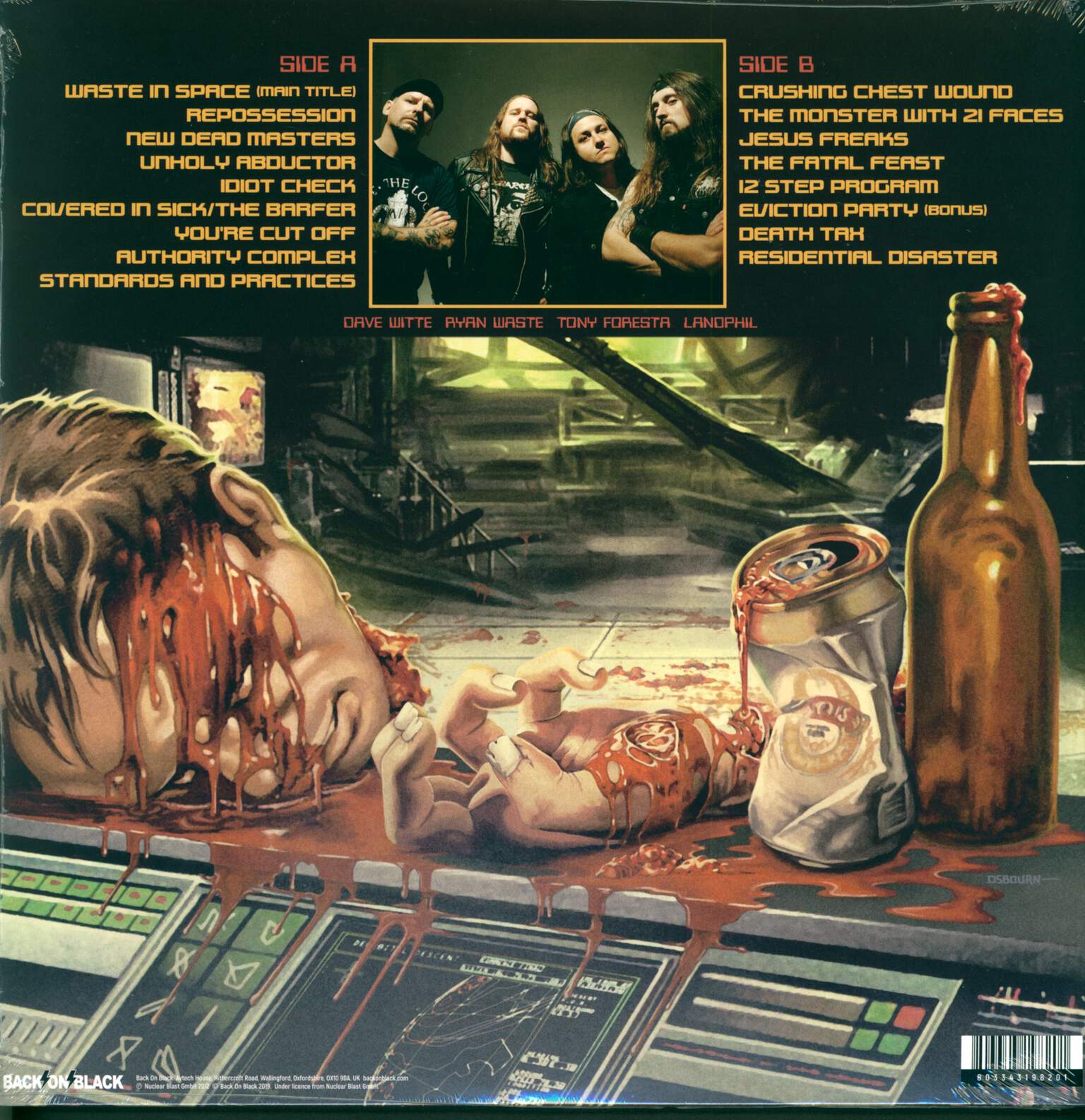 Municipal Waste: The Fatal Feast (Waste In Space), 1×LP (Vinyl)