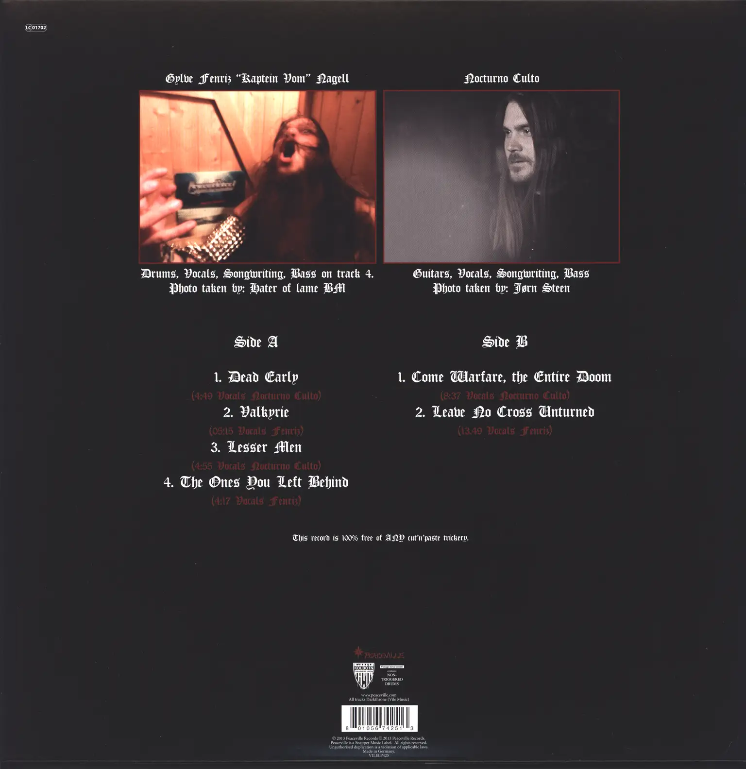 Darkthrone: The Underground Resistance, 1×LP (Vinyl)