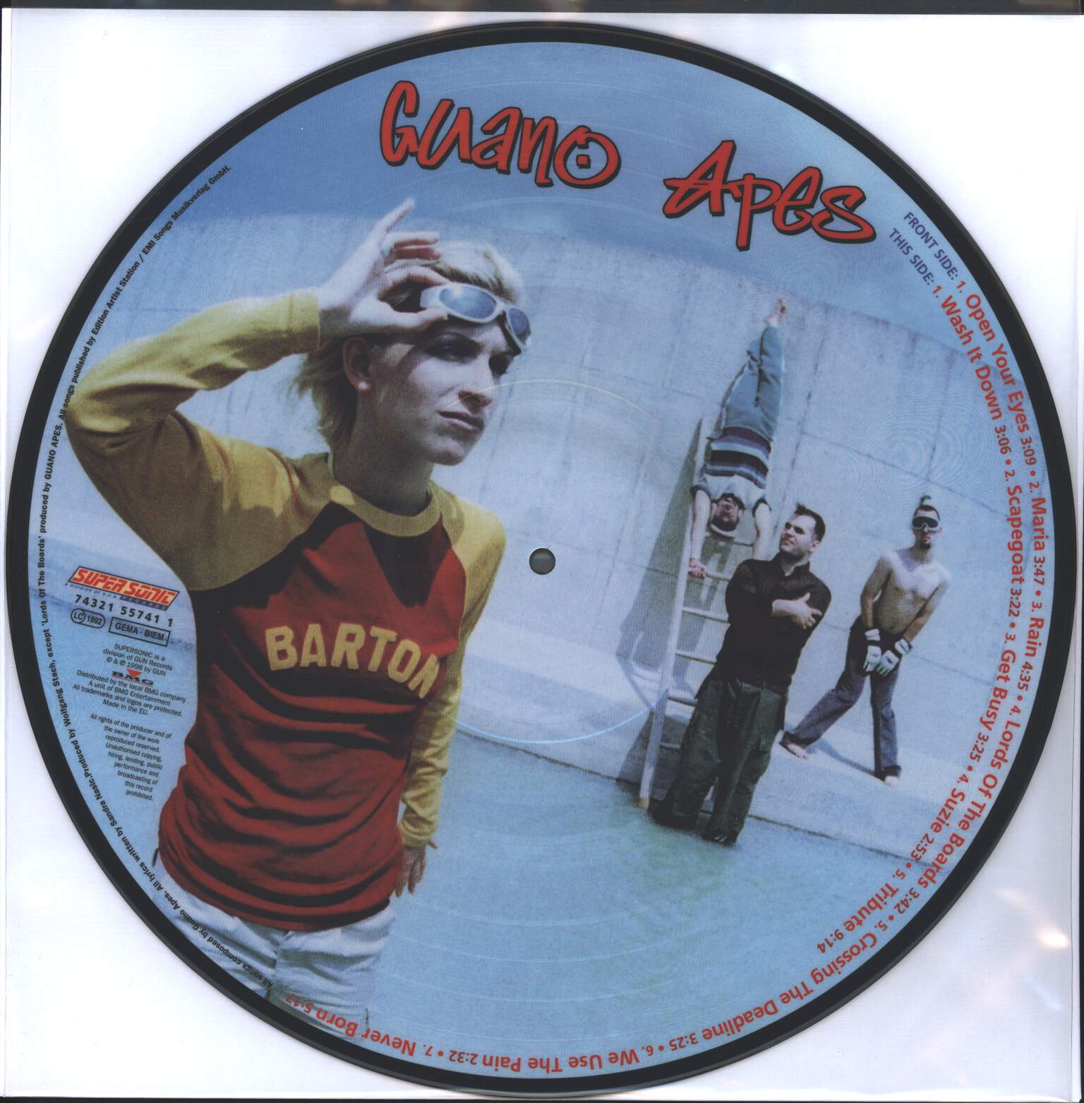 Guano Apes: Proud Like A God, 1×LP (Vinyl)