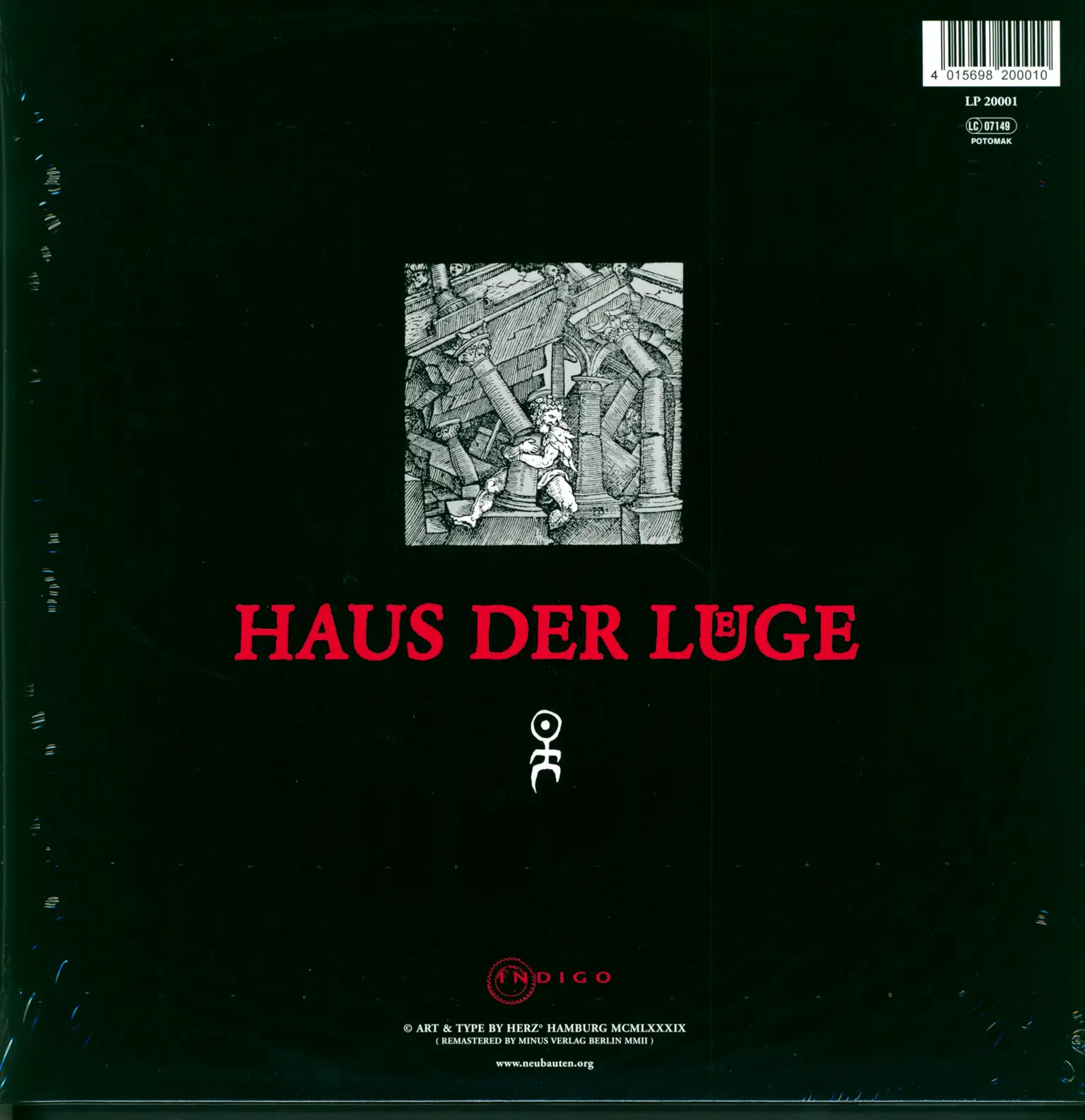 Einstürzende Neubauten: Haus Der Lüge, 1×LP (Vinyl)