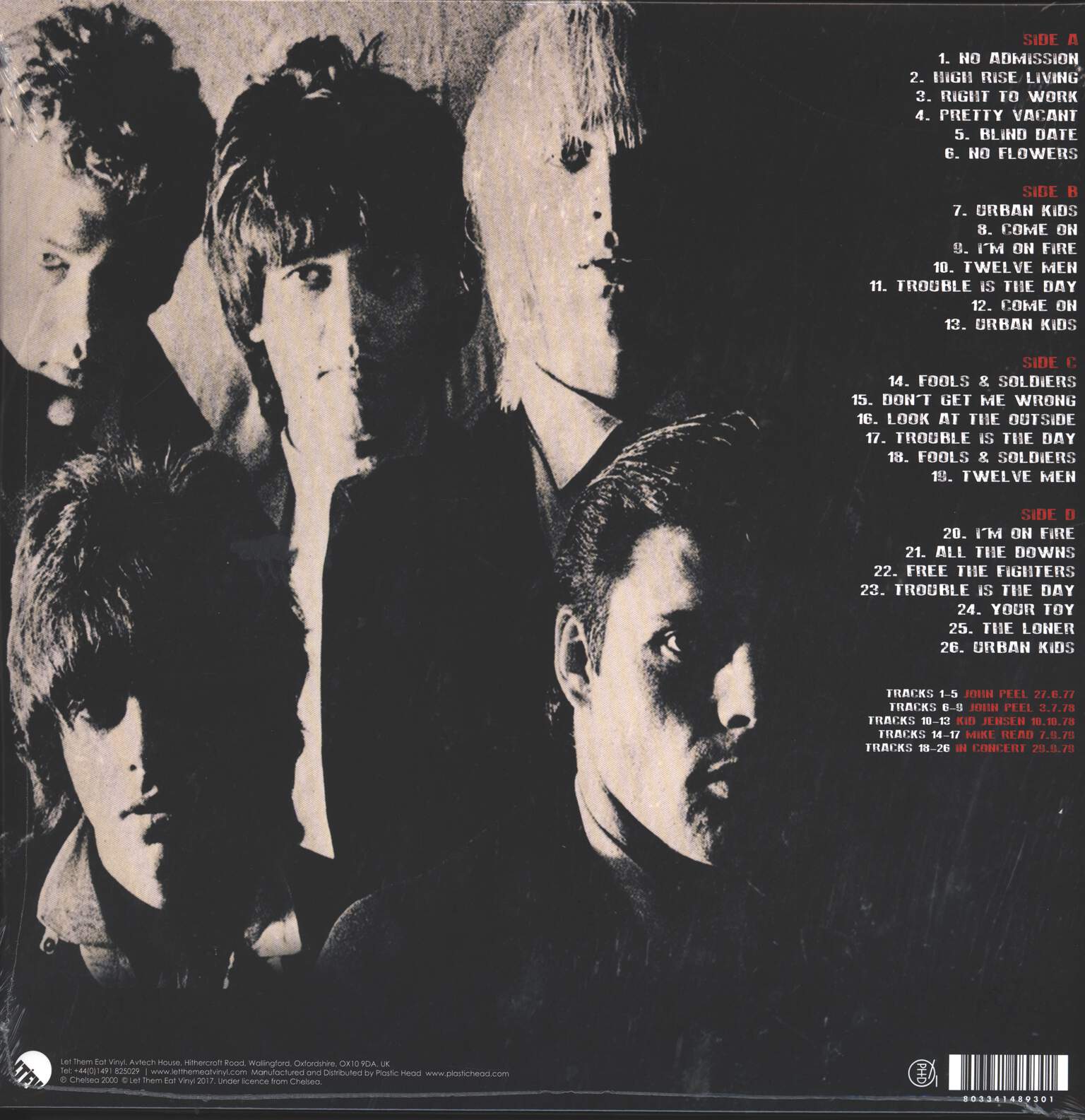 Chelsea: In Session, 2×LP (Vinyl)
