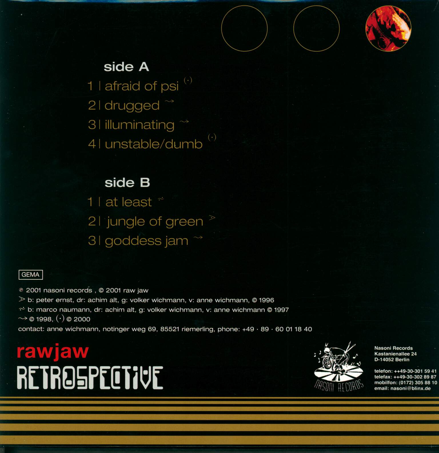 Rawjaw: Retrospective, 1×LP (Vinyl)