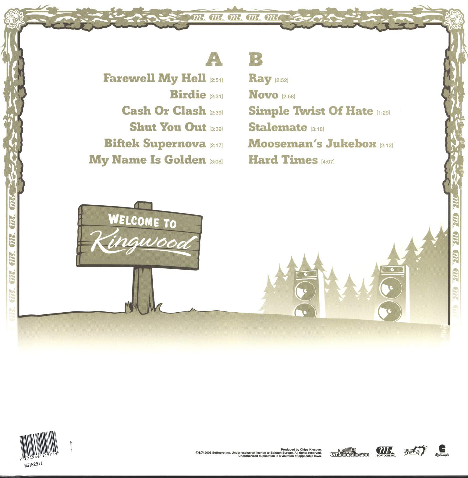 Millencolin: Kingwood, 1×LP (Vinyl)