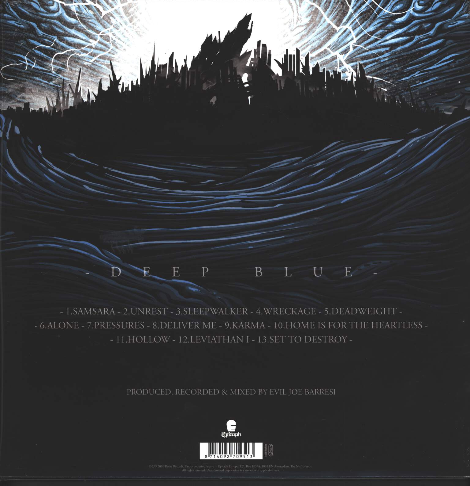 Parkway Drive: Deep Blue, 2×LP (Vinyl)