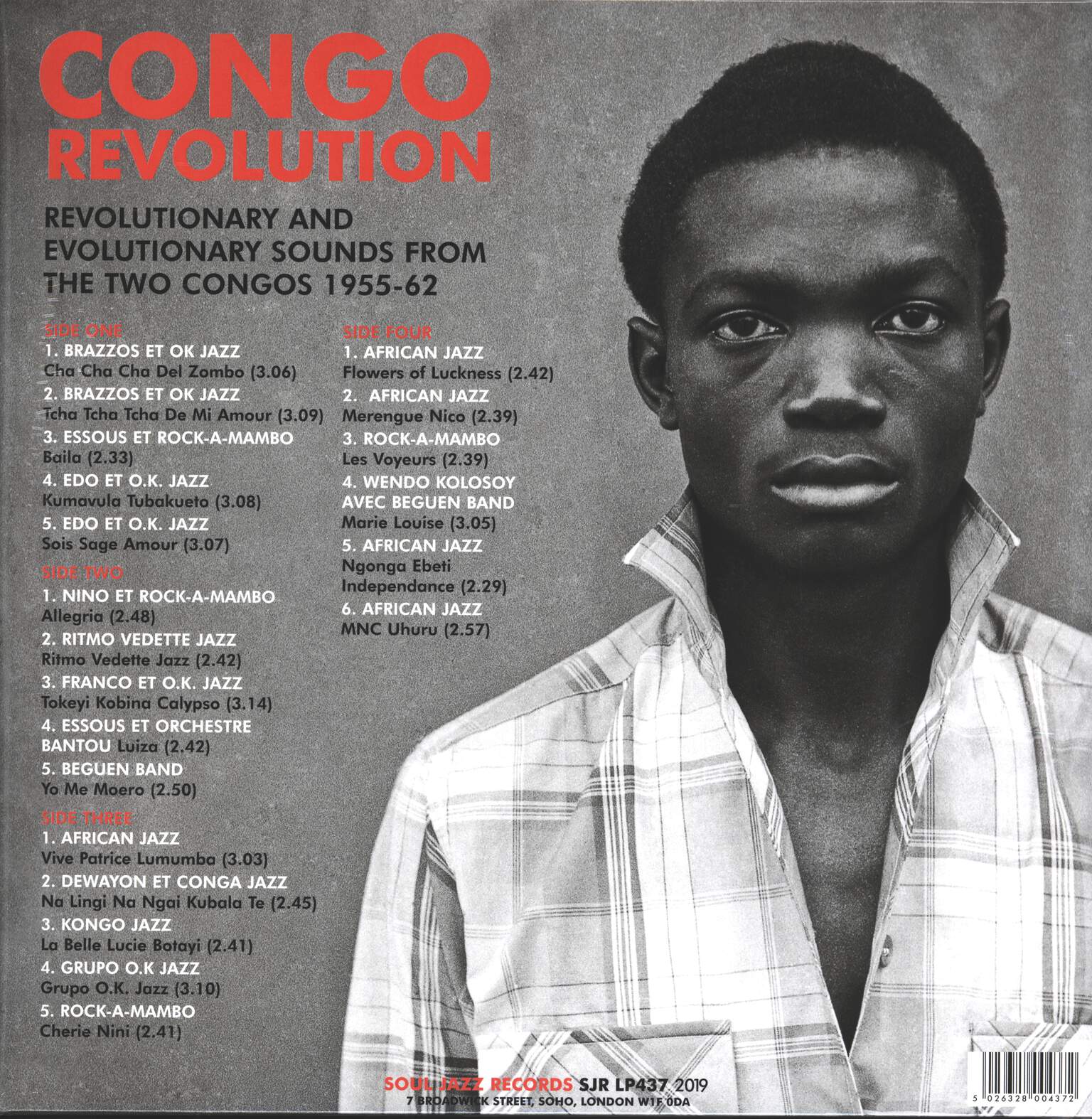 Various: Congo Revolution (Revolutionary And Evolutionary Sounds From The Two Congos 1955-62), 1×LP (Vinyl)