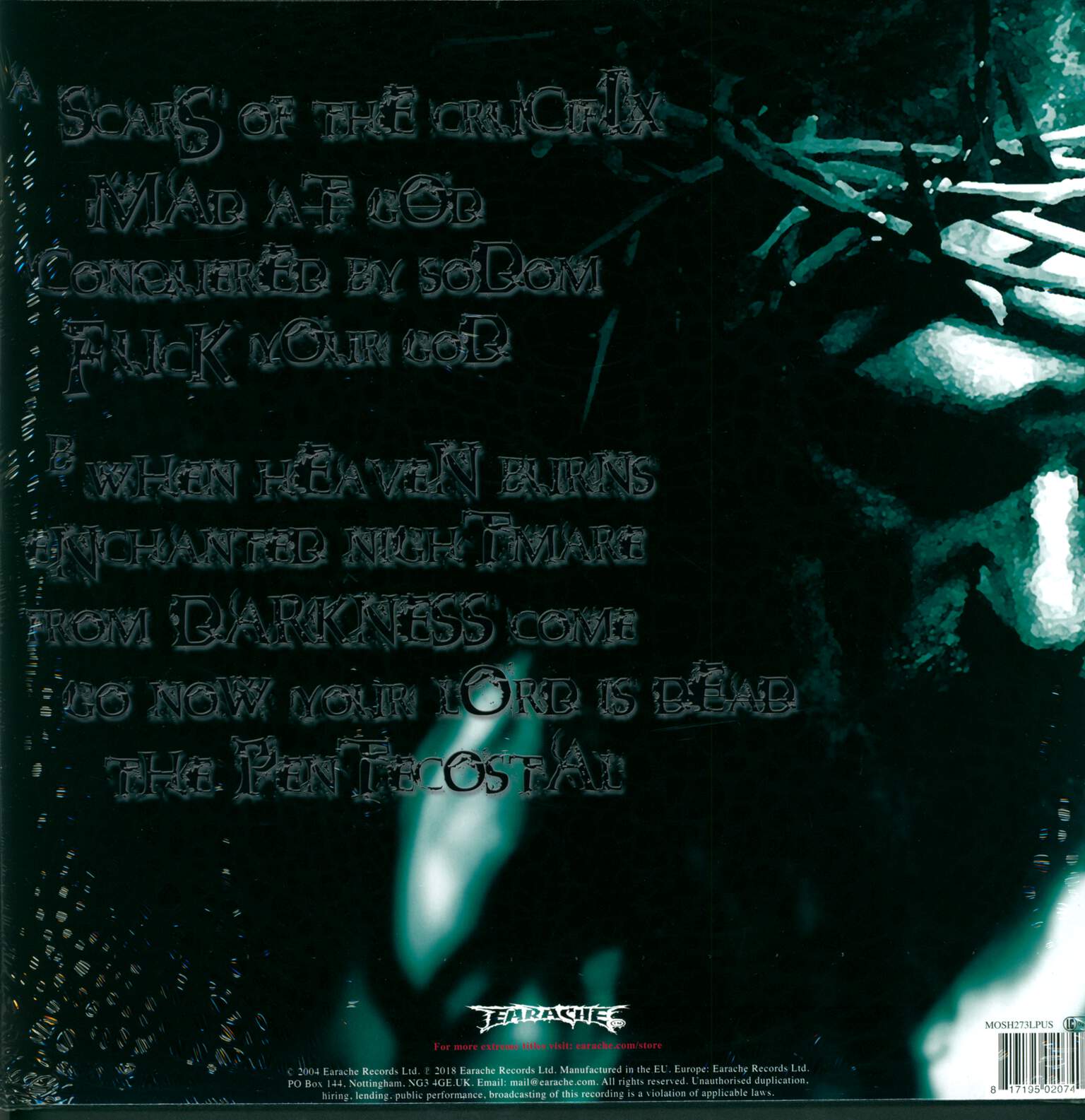 Deicide: Scars Of The Crucifix, 1×LP (Vinyl)