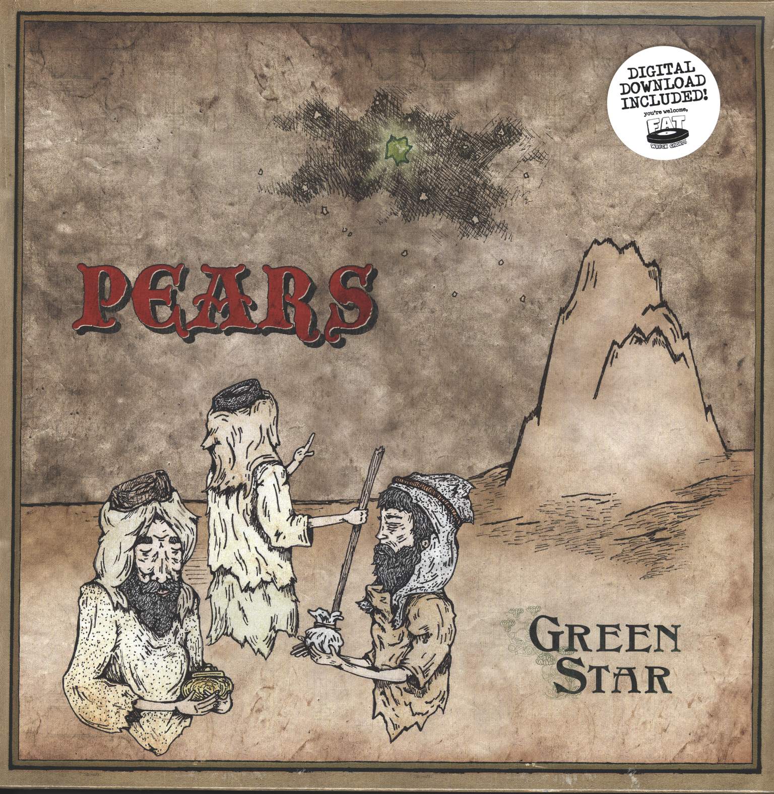 Pears: Green Star, 1×LP (Vinyl)