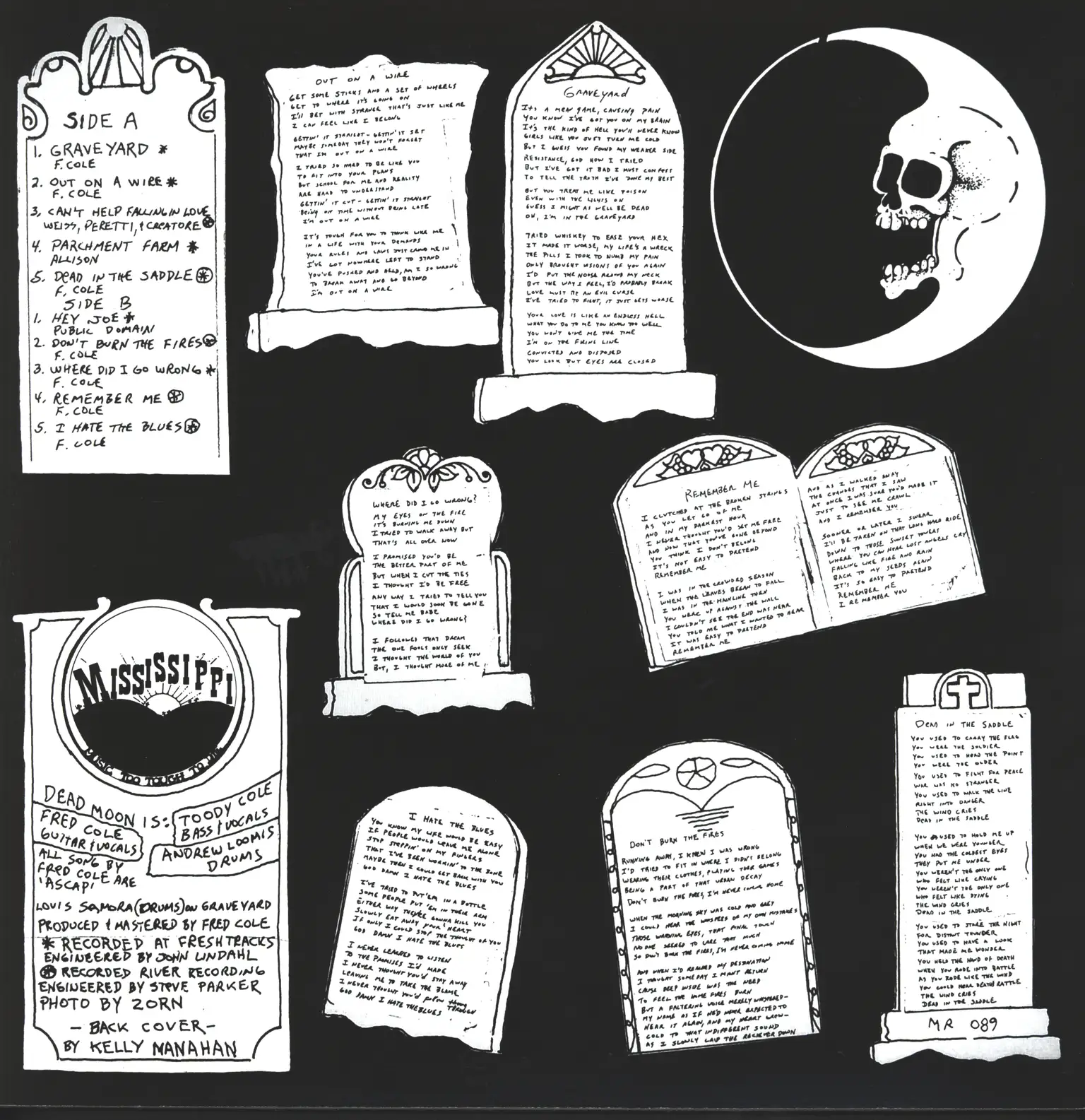 Dead Moon: In The Graveyard, 1×LP (Vinyl)