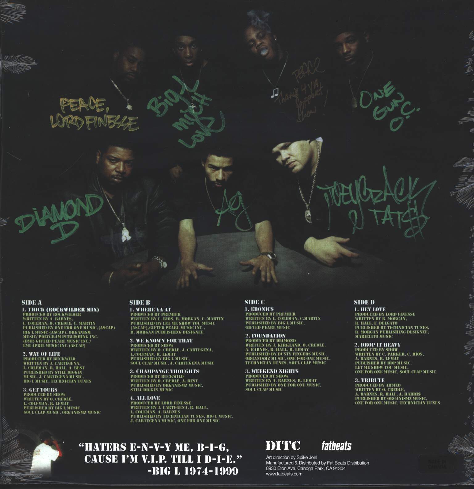 D.I.T.C.: The Official Version, 2×LP (Vinyl)