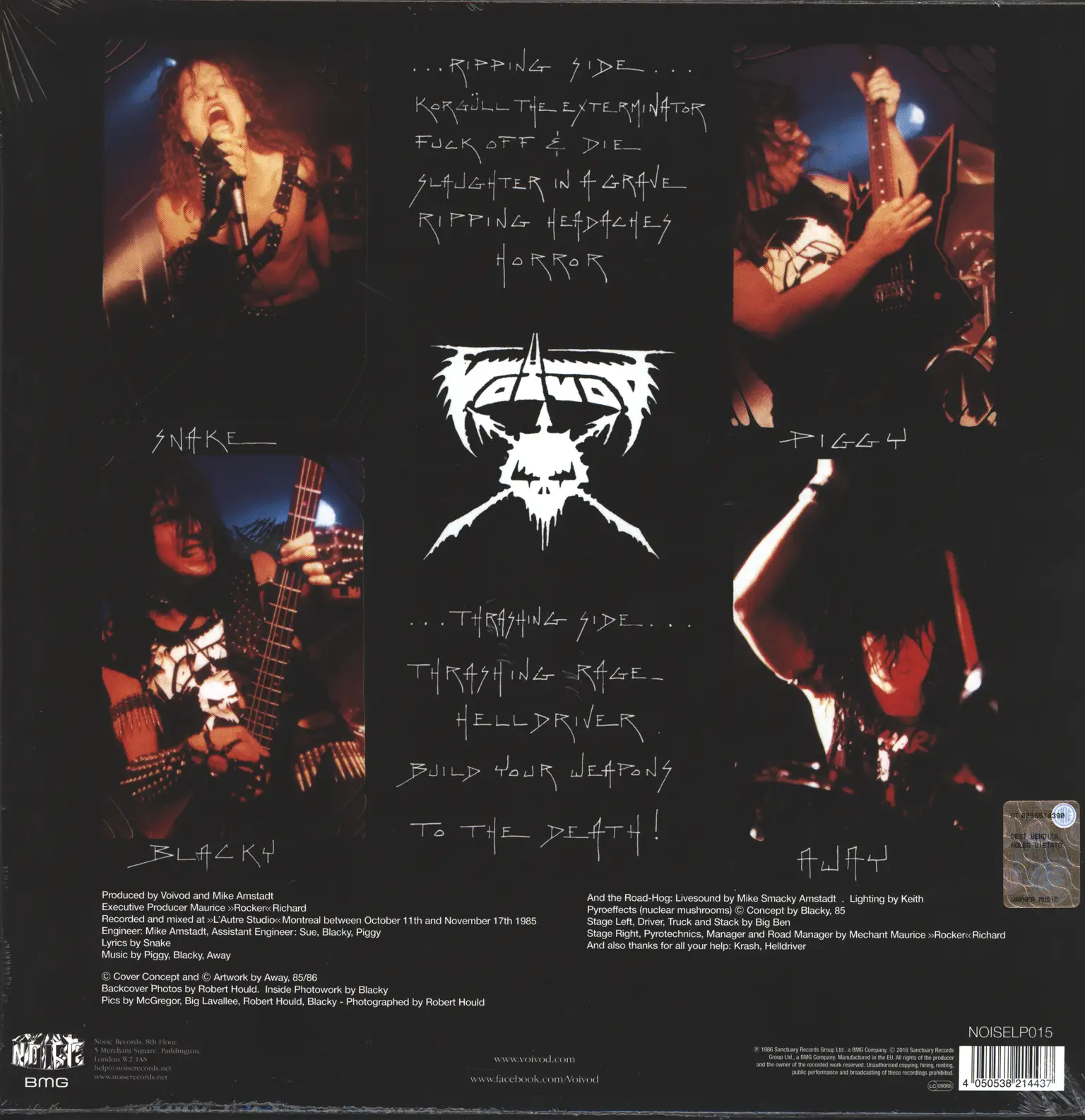Voivod: Rrröööaaarrr, 1×LP (Vinyl)