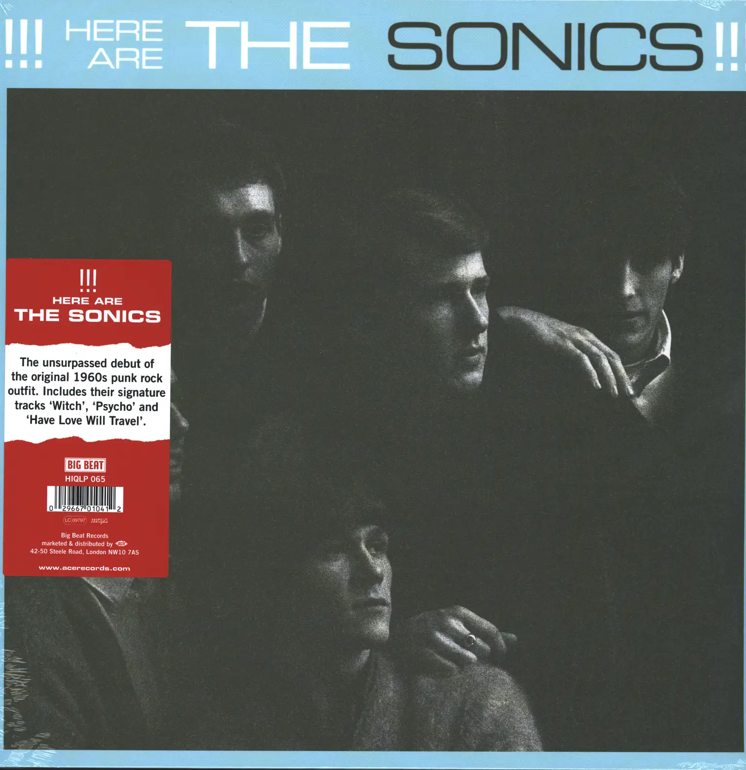 The Sonics: Here Are The Sonics!!!, 1×LP (Vinyl)