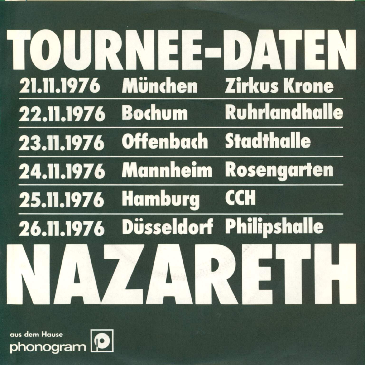 Nazareth: I Don't Want To Go On Without You, 1×7" Single (Vinyl)