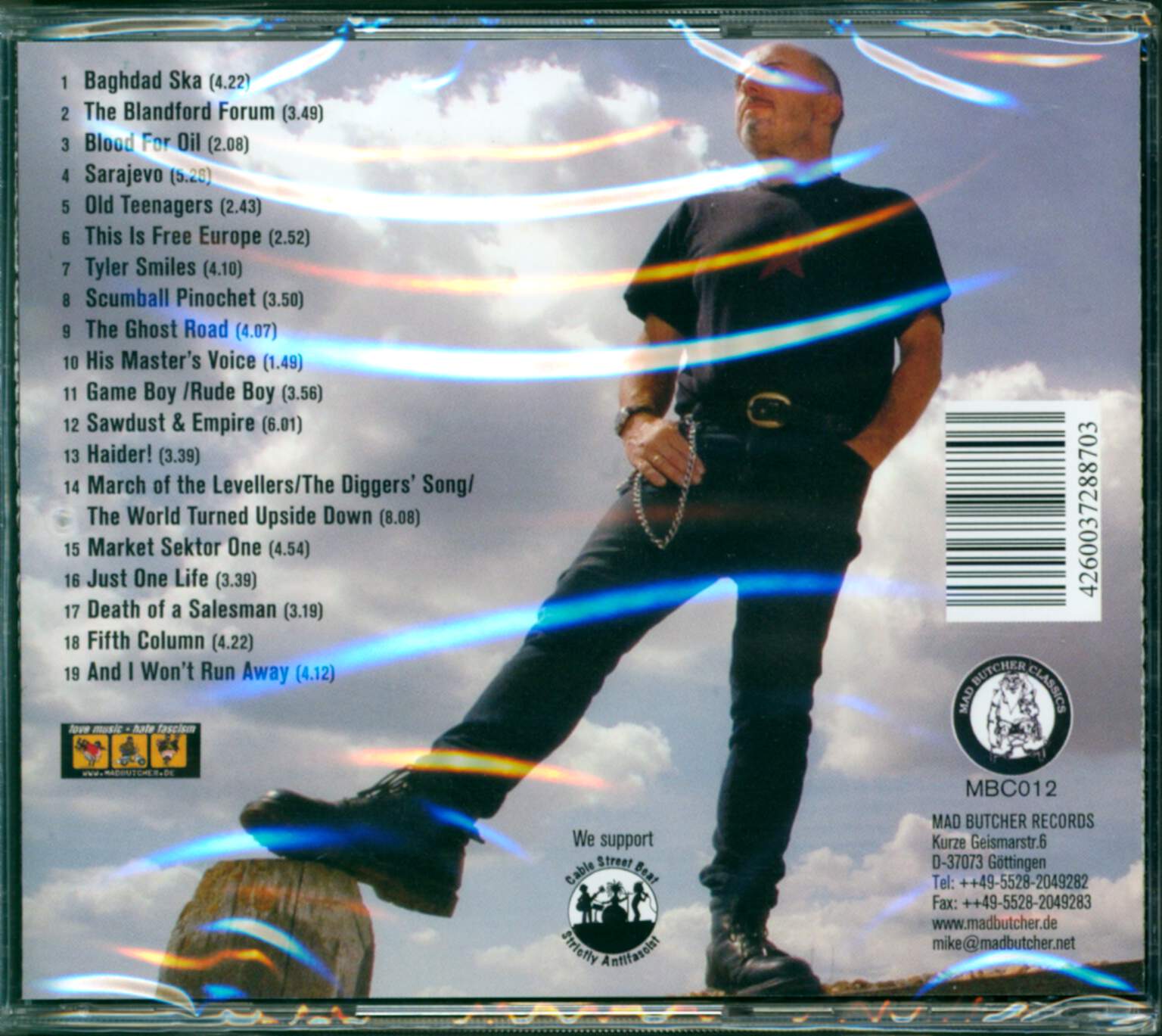 Attila the Stockbroker: Disestablished 1980, 1×CD