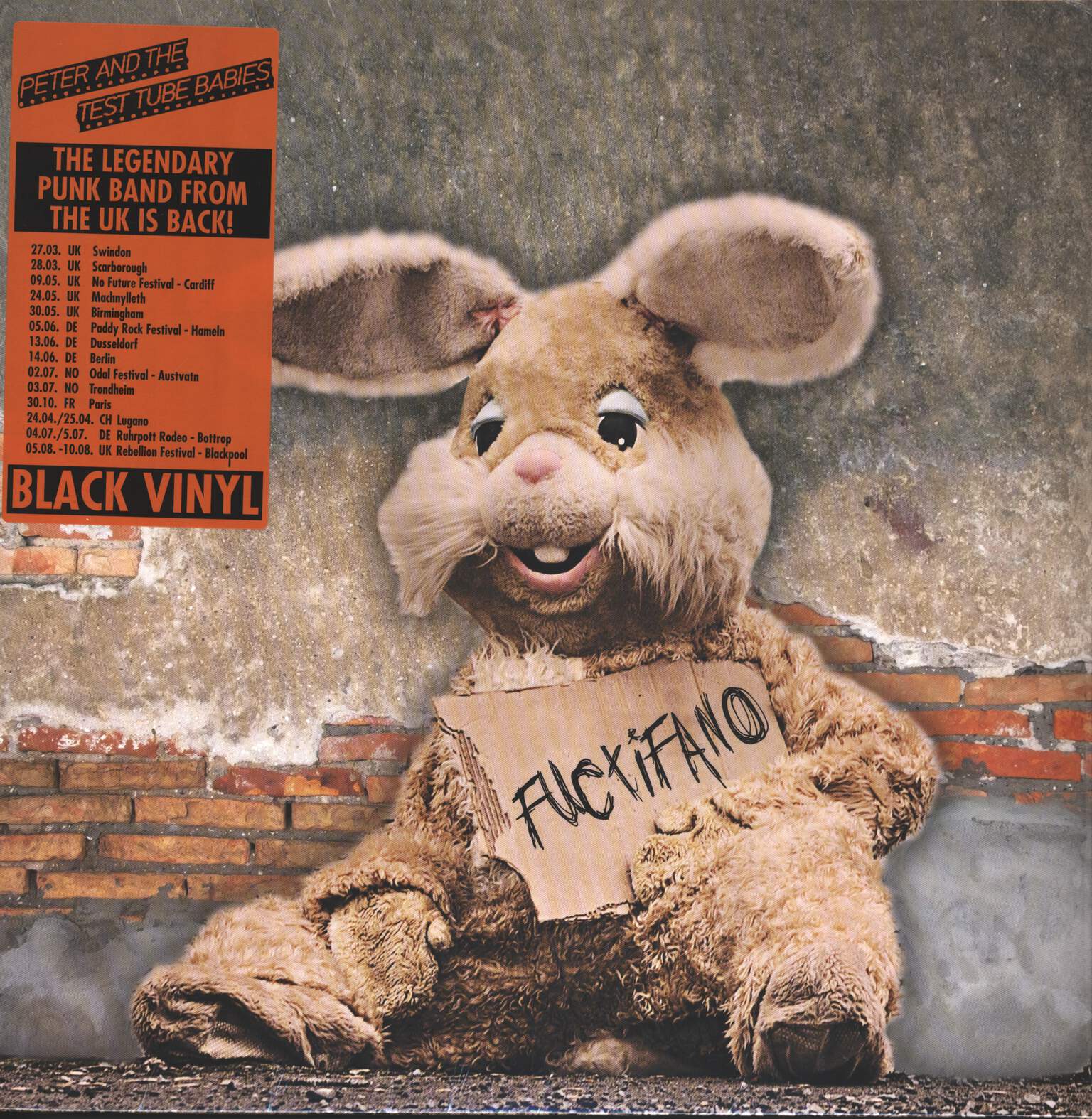Peter And The Test Tube Babies: Fuctifano, 1×LP (Vinyl)