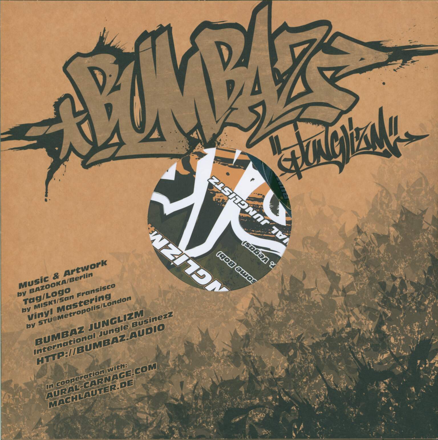 BUMBAZ Junglizm: Long Time / Headz High (Kill Dem Wif Di Flow), 1×12" Maxi Single (Vinyl)