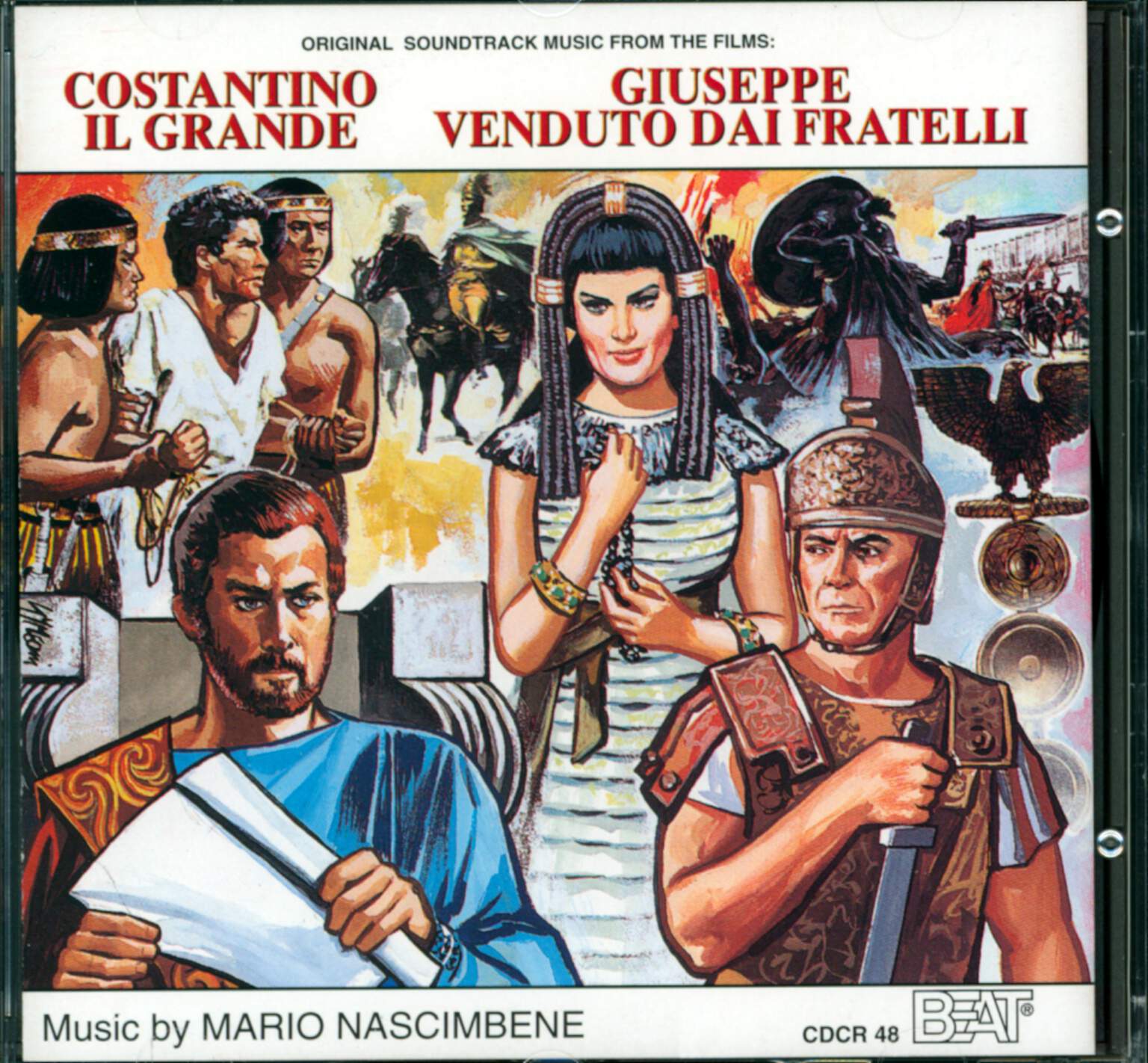 Mario Nascimbene: Costantino Il Grande / Giuseppe Venduto Dai Fratelli, 1×CD