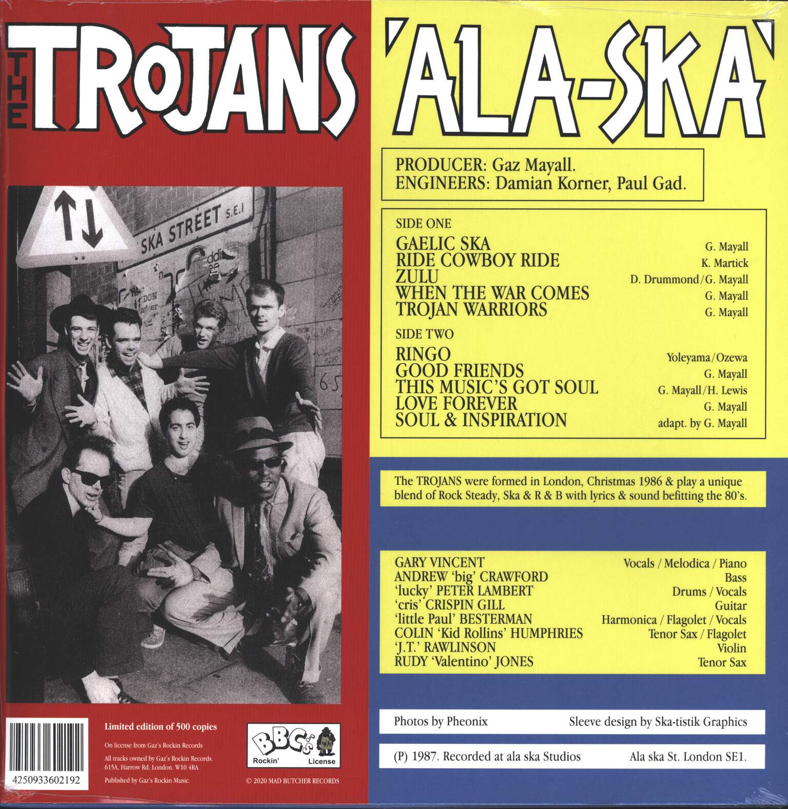 The Trojans: 'Ala-Ska', 1×LP (Vinyl)