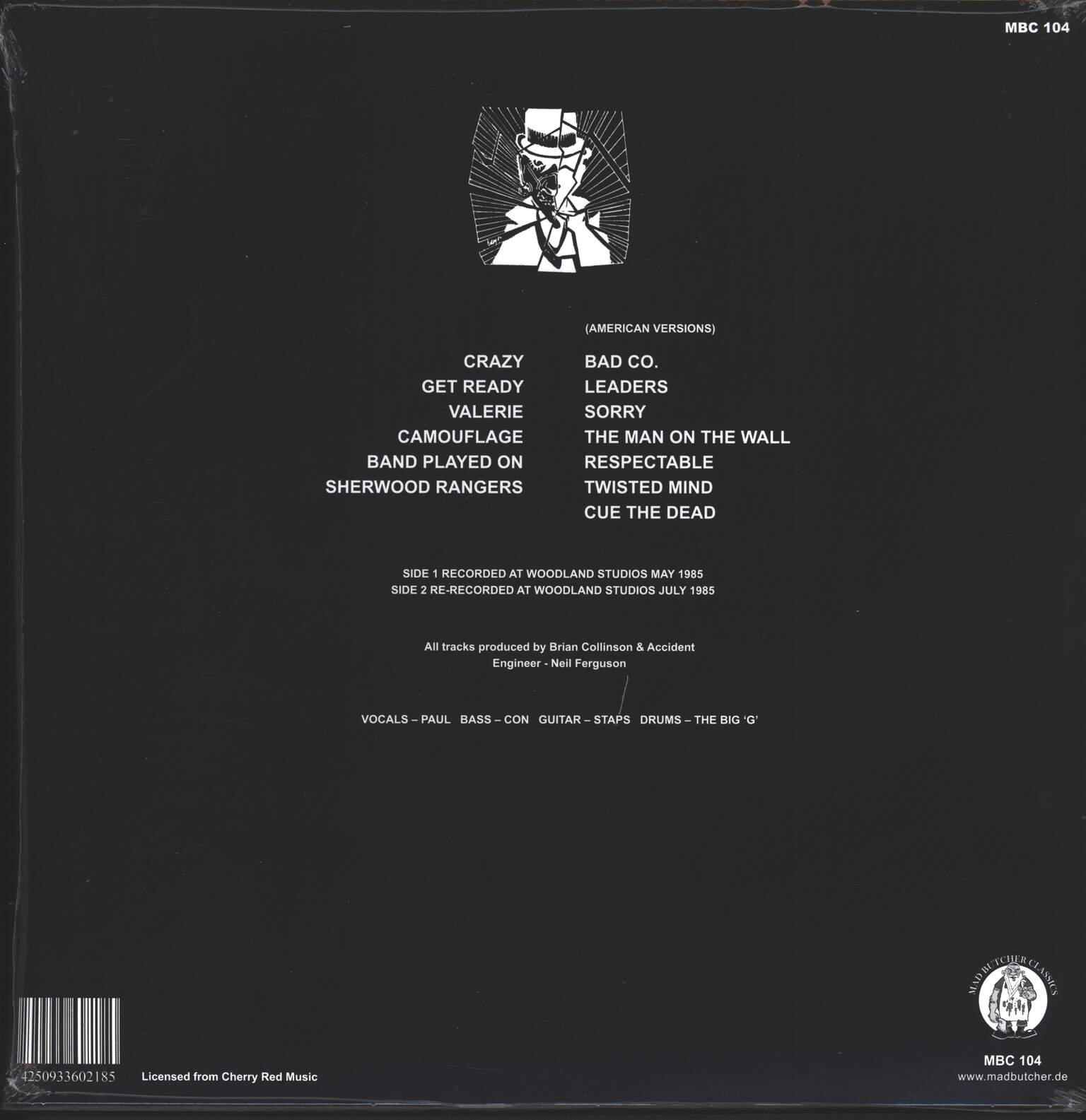 Major Accident: Crazy, 1×LP (Vinyl)