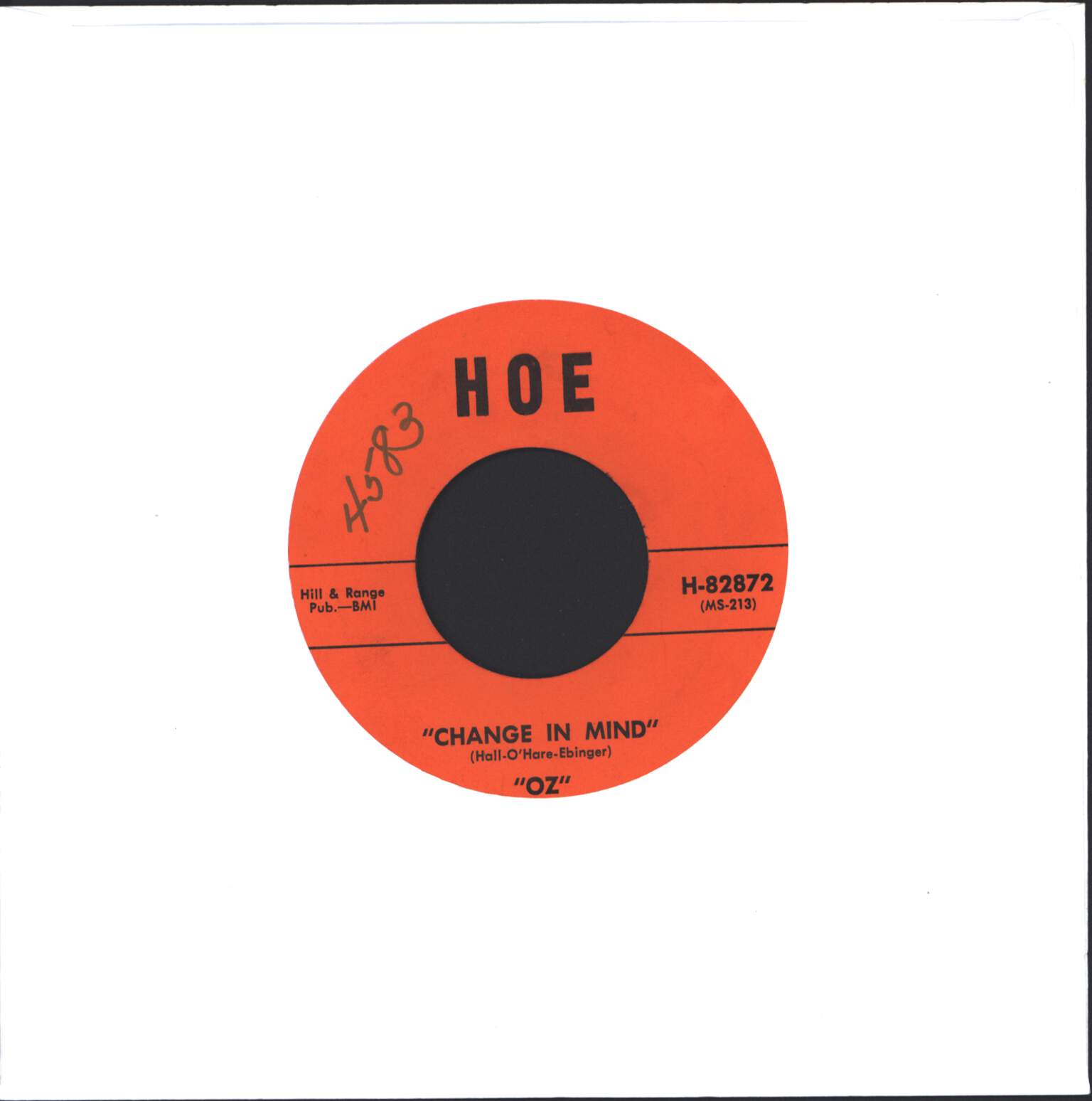 Oz: Machines / Change In Mind, 1×7" Single (Vinyl)