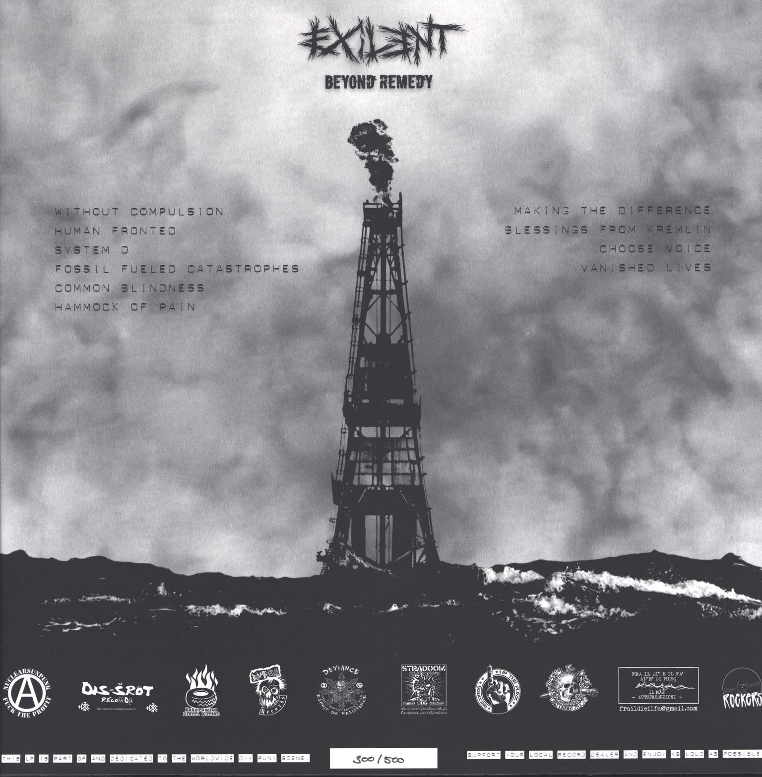 Exilent: Beyond Remedy, 1×LP (Vinyl)