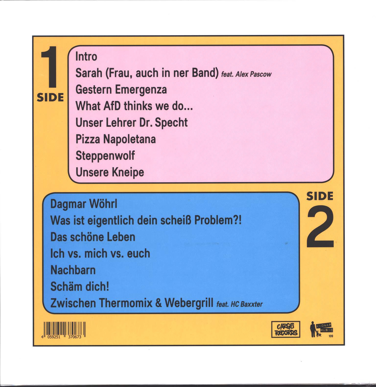 Akne Kid Joe: Die Große Palmöllüge, 1×LP (Vinyl)