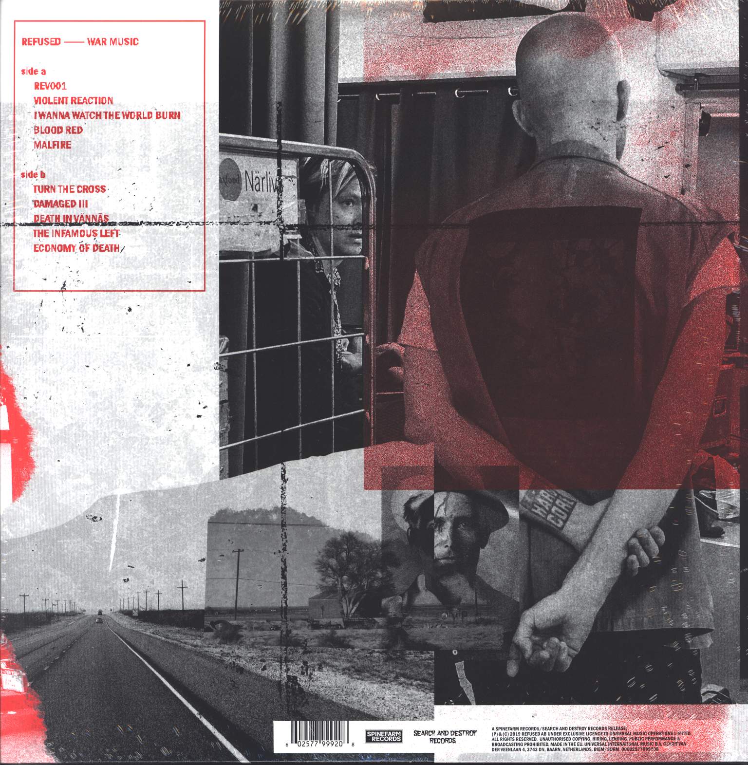 Refused: War Music, 1×LP (Vinyl)