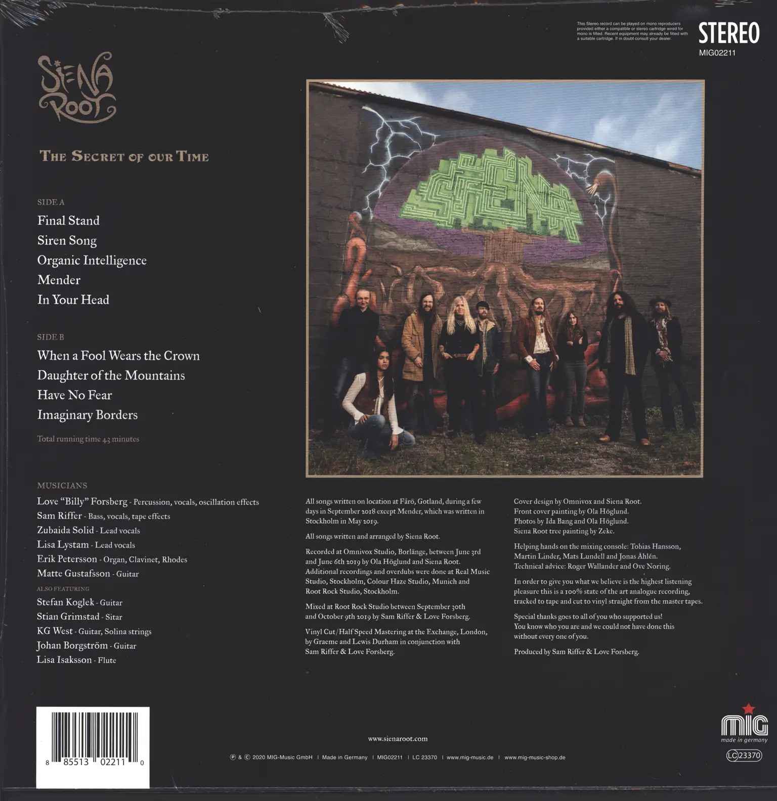 Siena Root: The Secret Of Our Time, 1×LP (Vinyl)