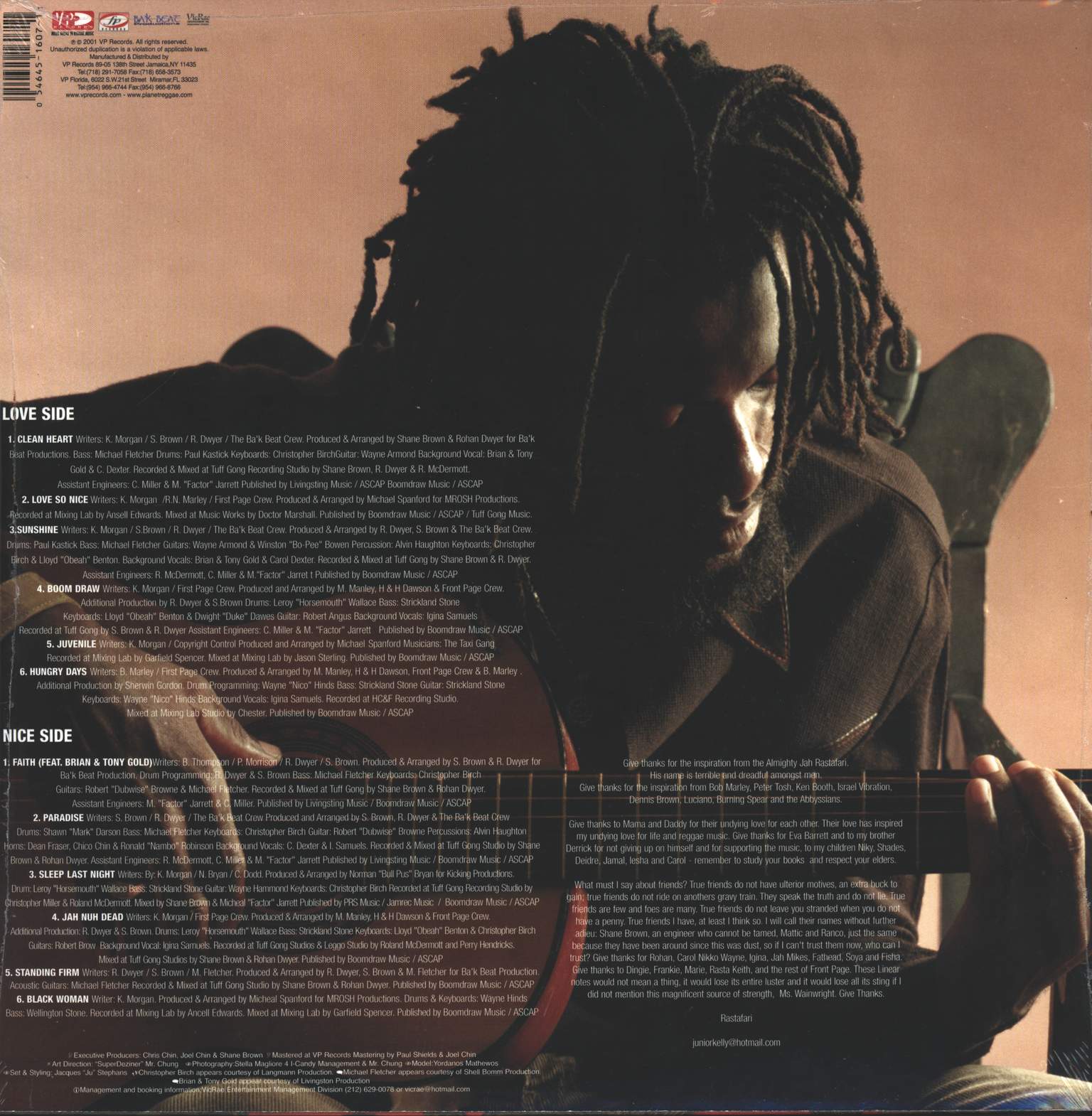 Junior Kelly: Love So Nice, 1×LP (Vinyl)