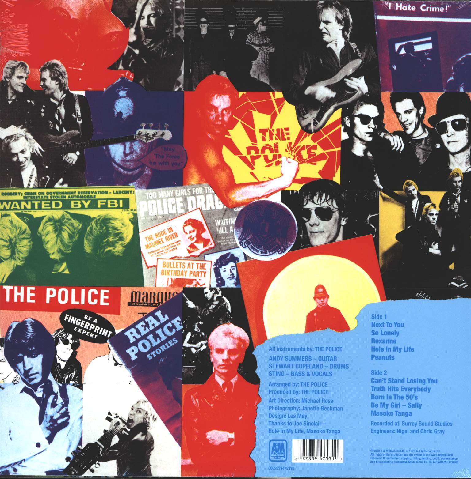 The Police: Outlandos D'Amour, 1×LP (Vinyl)