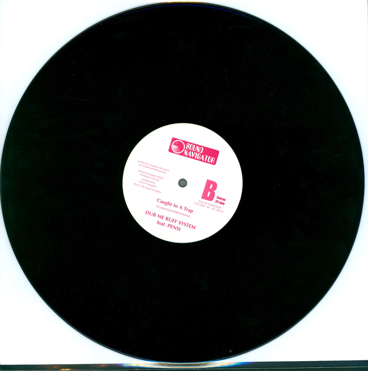 The Disciples: Mama Say / Caught In A Trap, 1×LP (Vinyl)
