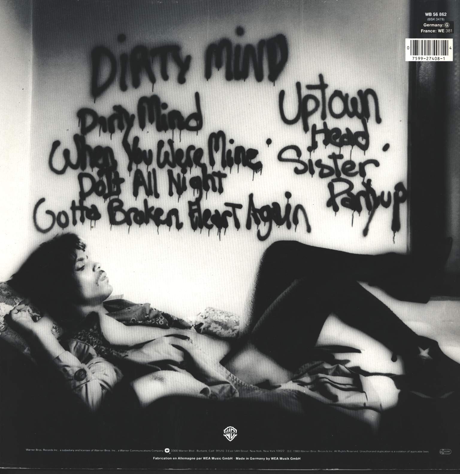 Prince: Dirty Mind, 1×LP (Vinyl)